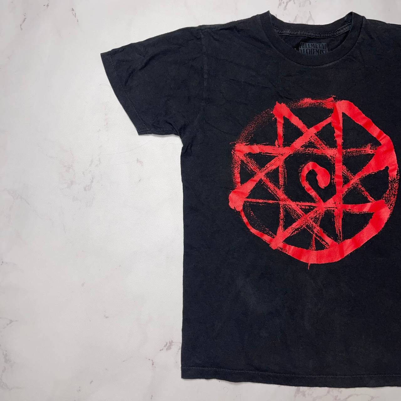 Vintage Fullmetal Alchemist Mens Bloodmark Blood Seal Symbol Manga Size US S / EU 44-46 / 1 - 4 Thumbnail