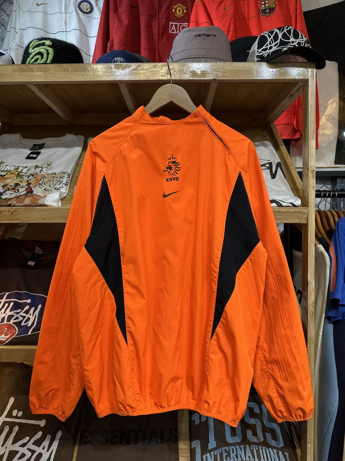 Nike Vintage Netherlands 2002-04 Nike Total 90 Track Crew Jecket Size US L / EU 52-54 / 3 - 1 Thumbnail