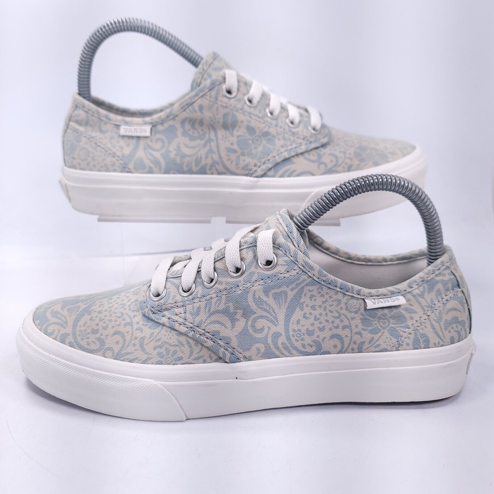 Vans Vans Off the Wall Shoe Womens Size 8 721356 Blue White Size US 8 / IT 38 - 5 Thumbnail
