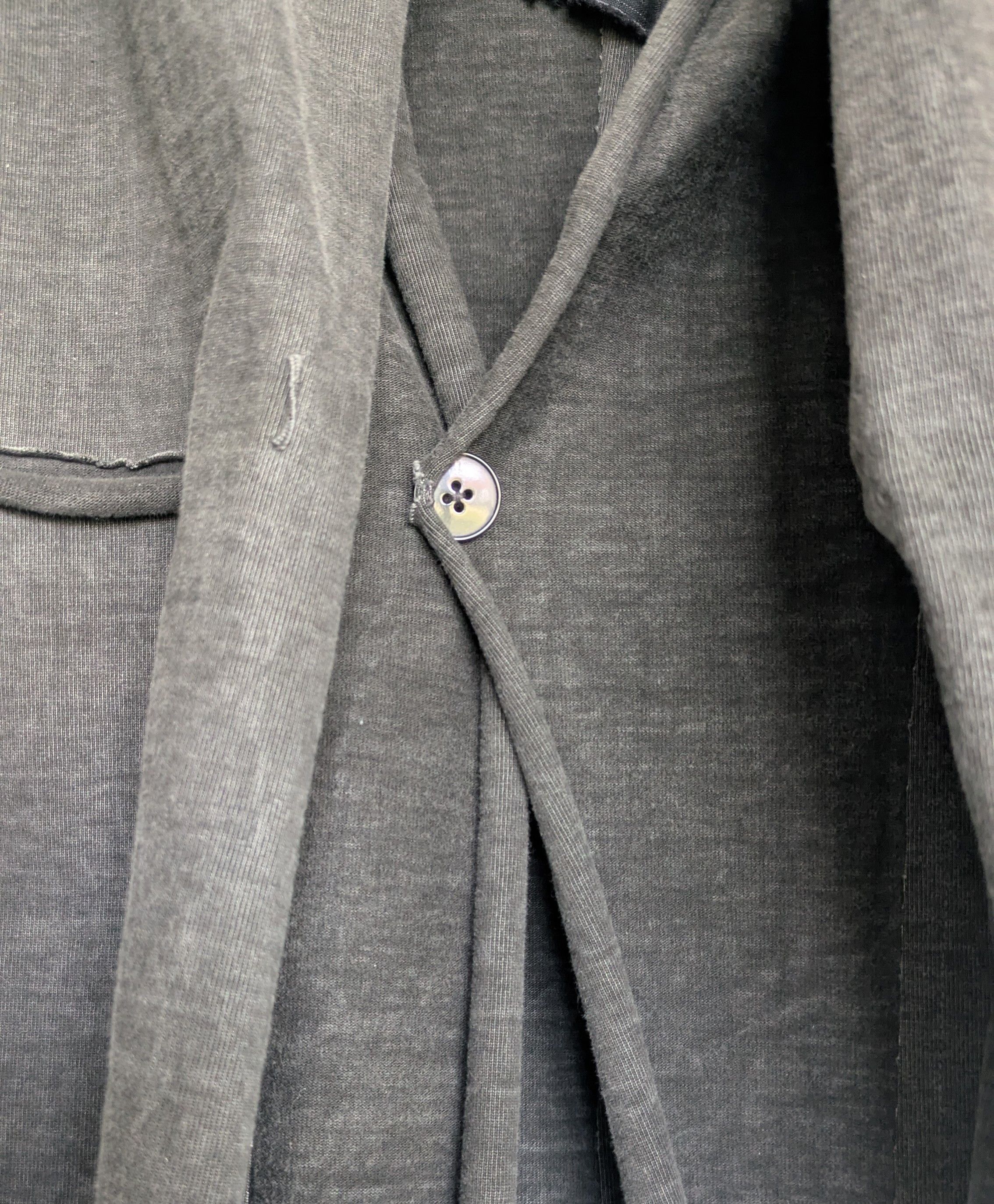 Ma+ Ma+ Double Layer Stand Collar Blazer Size 48S - 3 Thumbnail