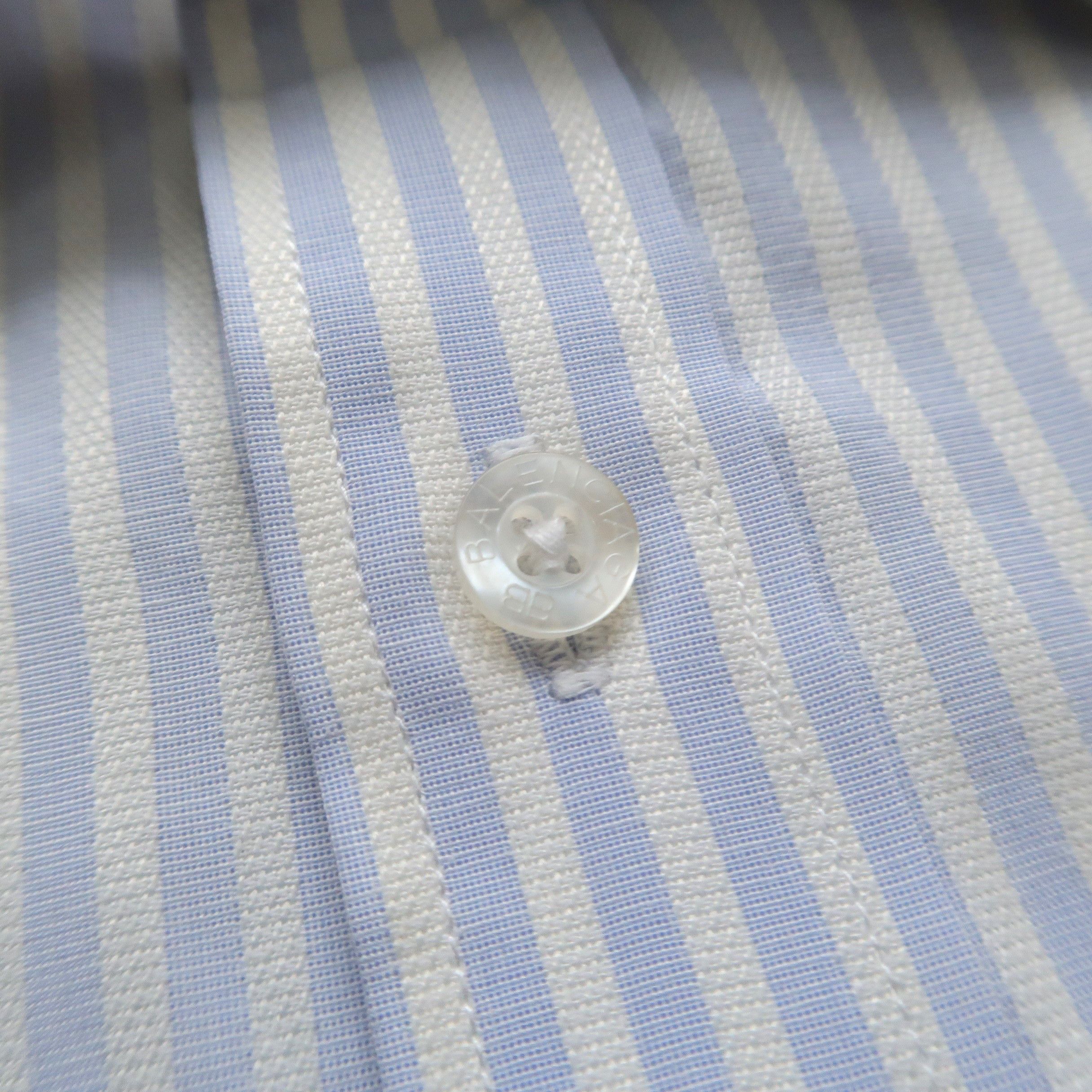 Balenciaga Vintage 90s Balenciaga Ethnic Stripe Shirt Button Size US M / EU 48-50 / 2 - 5 Thumbnail