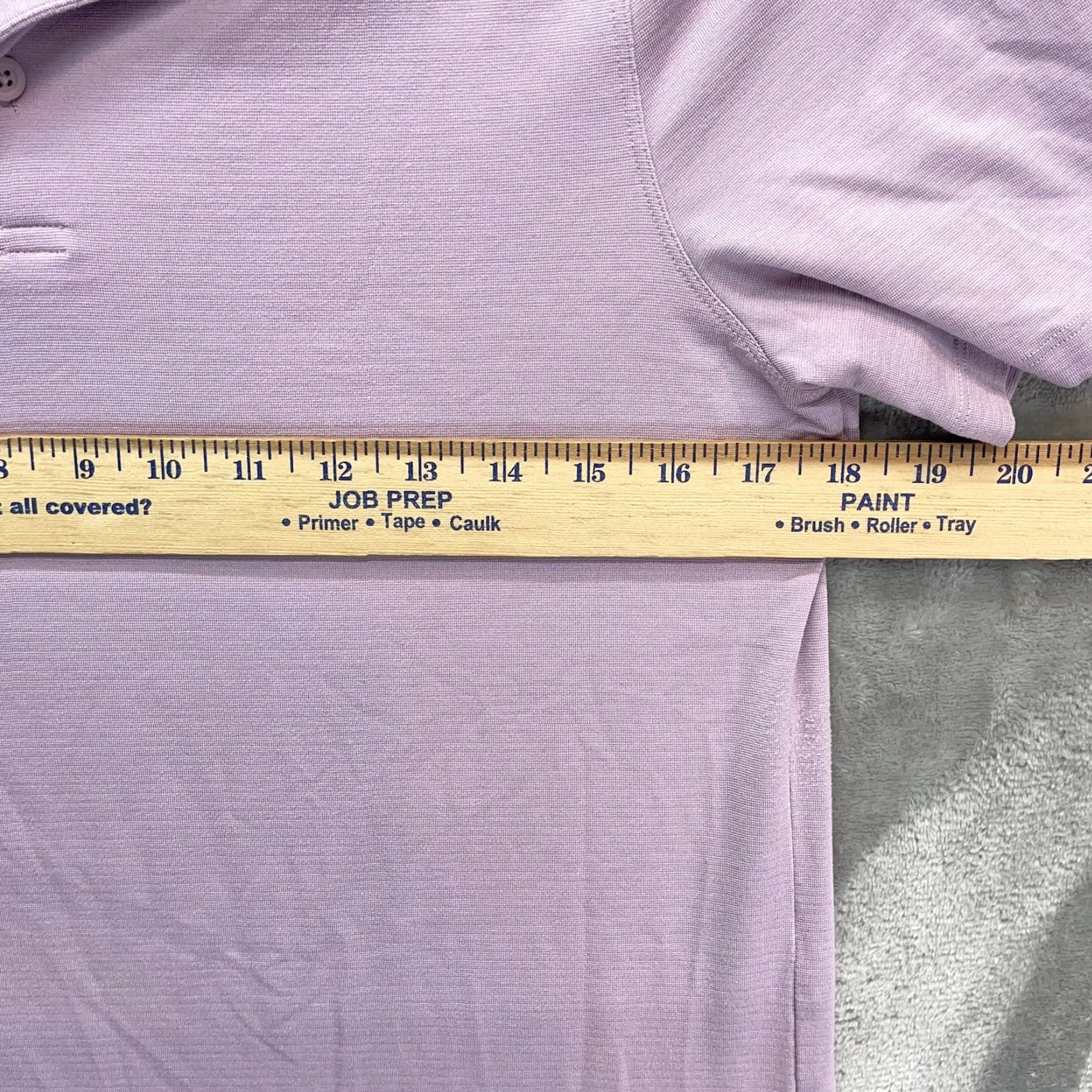 Lululemon Lululemon Shirt Polo Mens S Purple Solid Short Sleeve Preppy Golf Activewear Casual Size US S / EU 44-46 / 1 - 5 Thumbnail