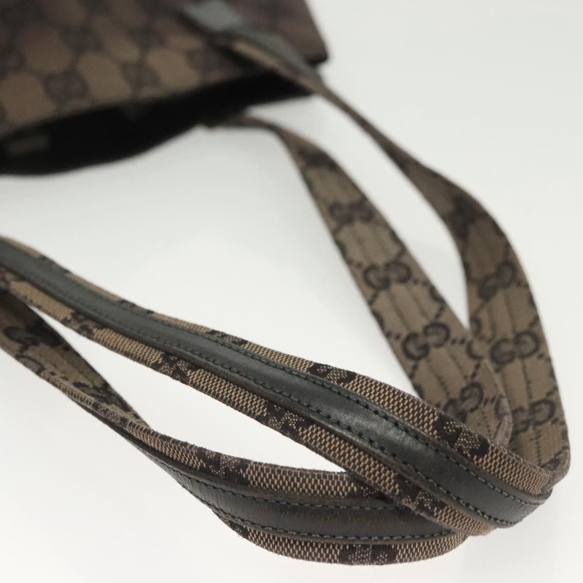 Gucci GUCCI GG Canvas Tote Bag Black Silver 002 1076 002 1076 Size ONE SIZE - 7 Thumbnail