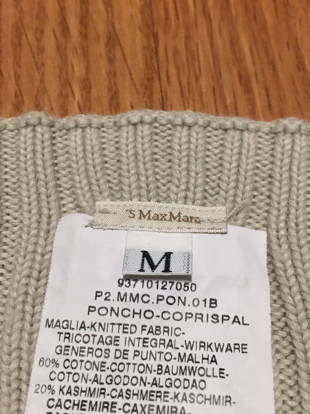 Max Mara S’Max Mara Beige Cotton Cashmere Mini Skirt Size M Size 27" / US 4 / IT 40 - 11 Thumbnail