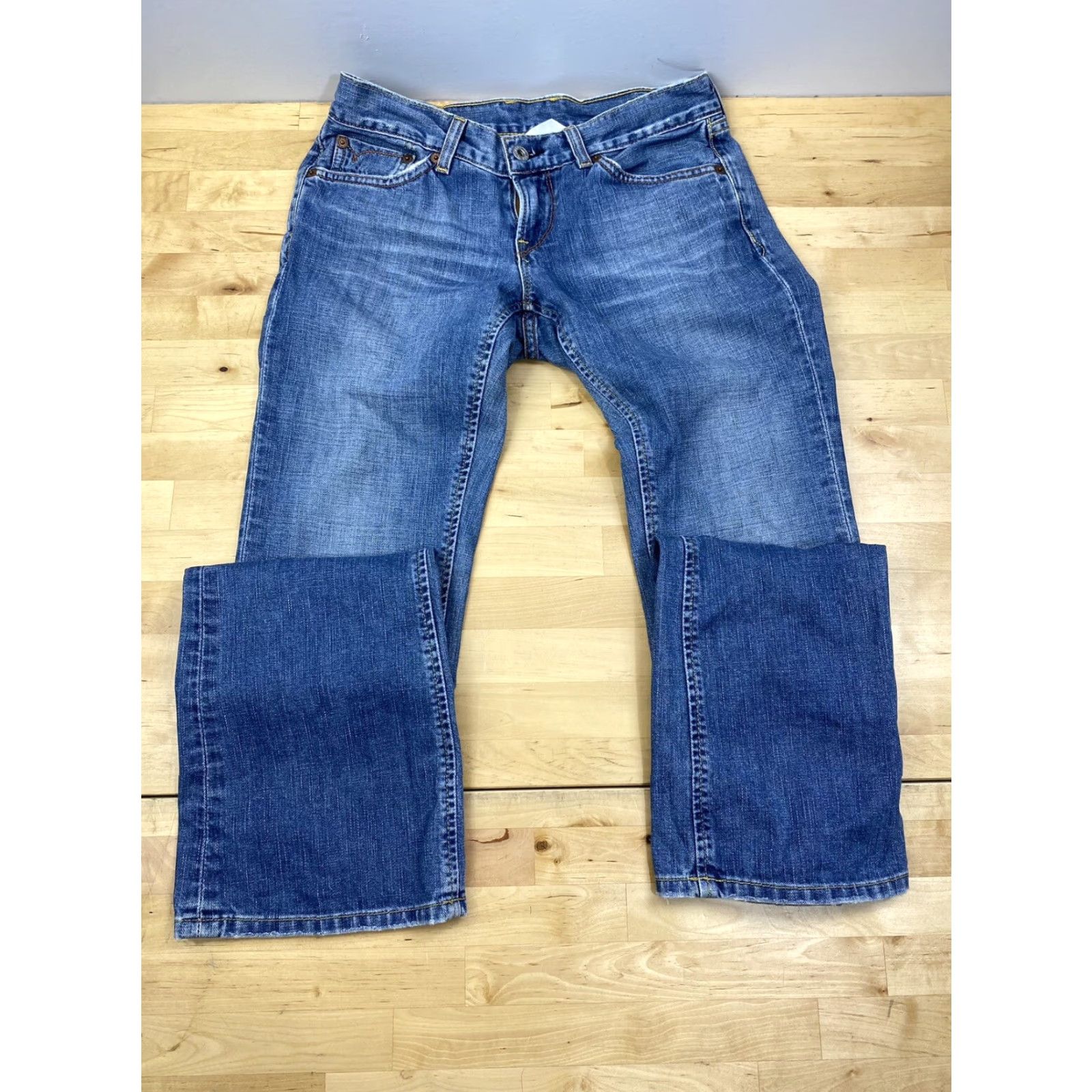 Lucky Brand Lucky Brand Socialite Jean Womens 0/25 Blue Medium Wash Casual Pockets #6760 Size 32" / US 10 / IT 46 - 2 Thumbnail