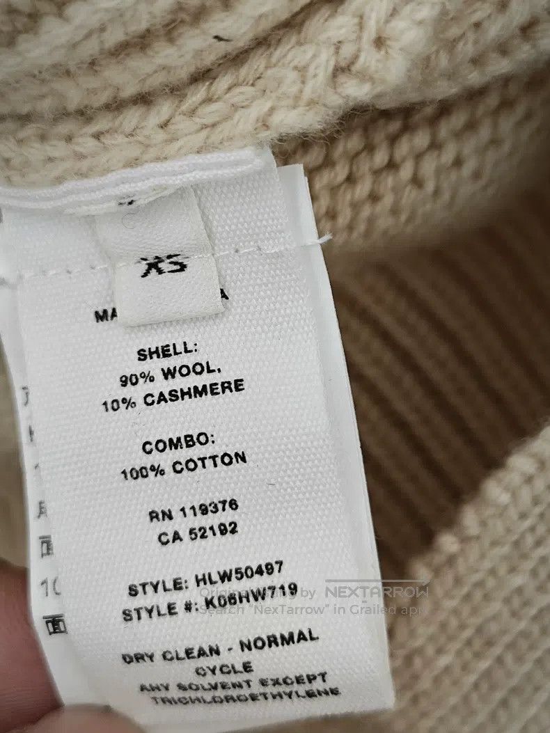 Helmut Lang Helmut Lang Women's Half High Neck Ribbed Sweater Size XS / US 0-2 / IT 36-38 - 4 Thumbnail