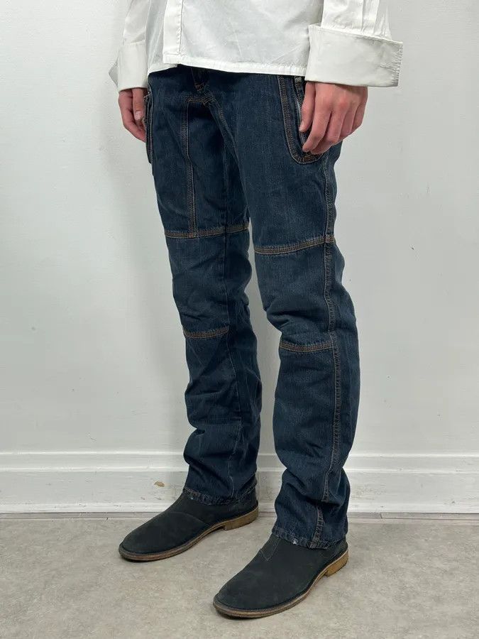 Dolce & Gabbana AW2004 Dolce & Gabbana Blue Denim Zip Multi-Pocket Jeans Size US 32 / EU 48 - 3 Thumbnail