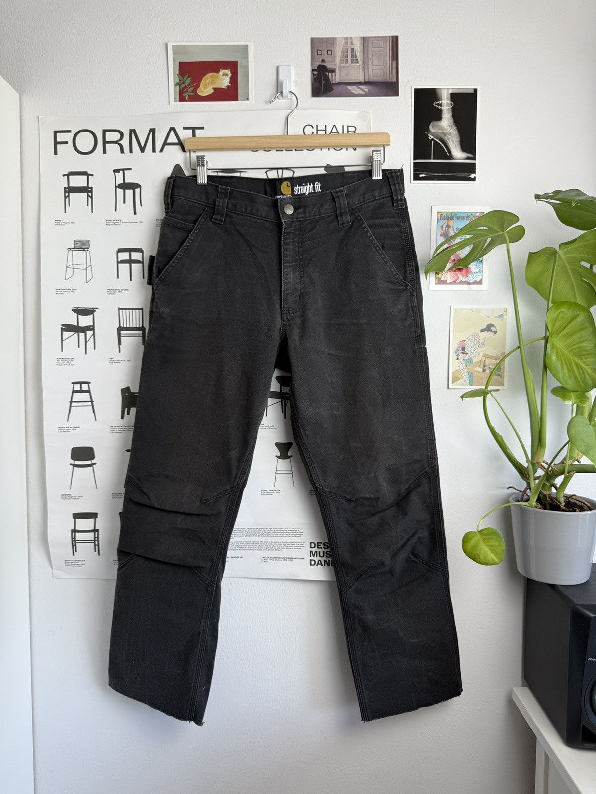 Carhartt × Vintage Vintage Carhartt single knee denim pants 32x30 streetwear 90s Size US 32 / EU 48 - 2 Thumbnail