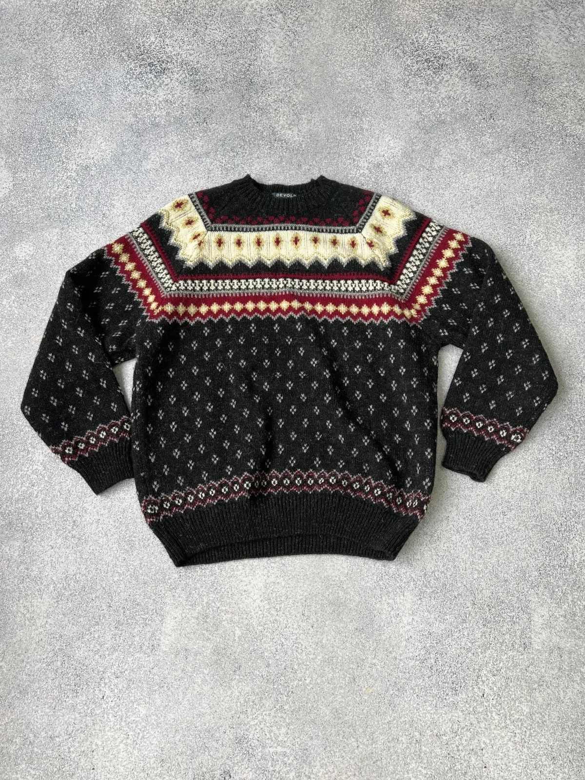 Vintage Vintage Devold By Olmes Carretti wool sweater 90s style Size US L / EU 52-54 / 3 - 1 Thumbnail