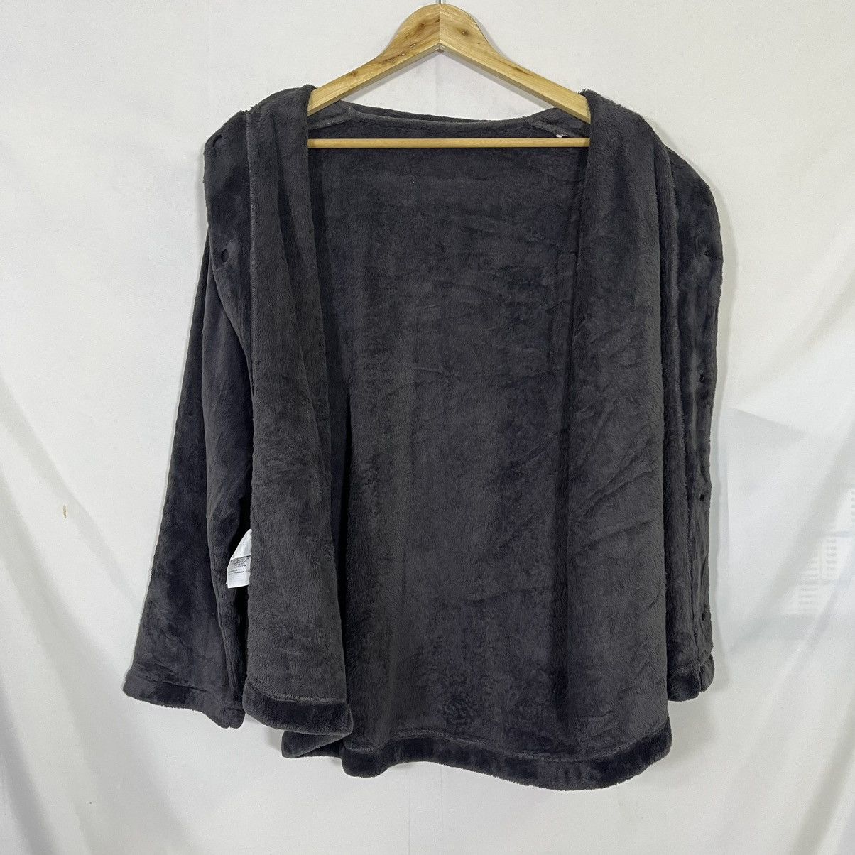 If Six Was Nine MUJI FUR FLEECE SHERPA BUTTON UP JACKET Size L / US 10 / IT 46 - 4 Thumbnail
