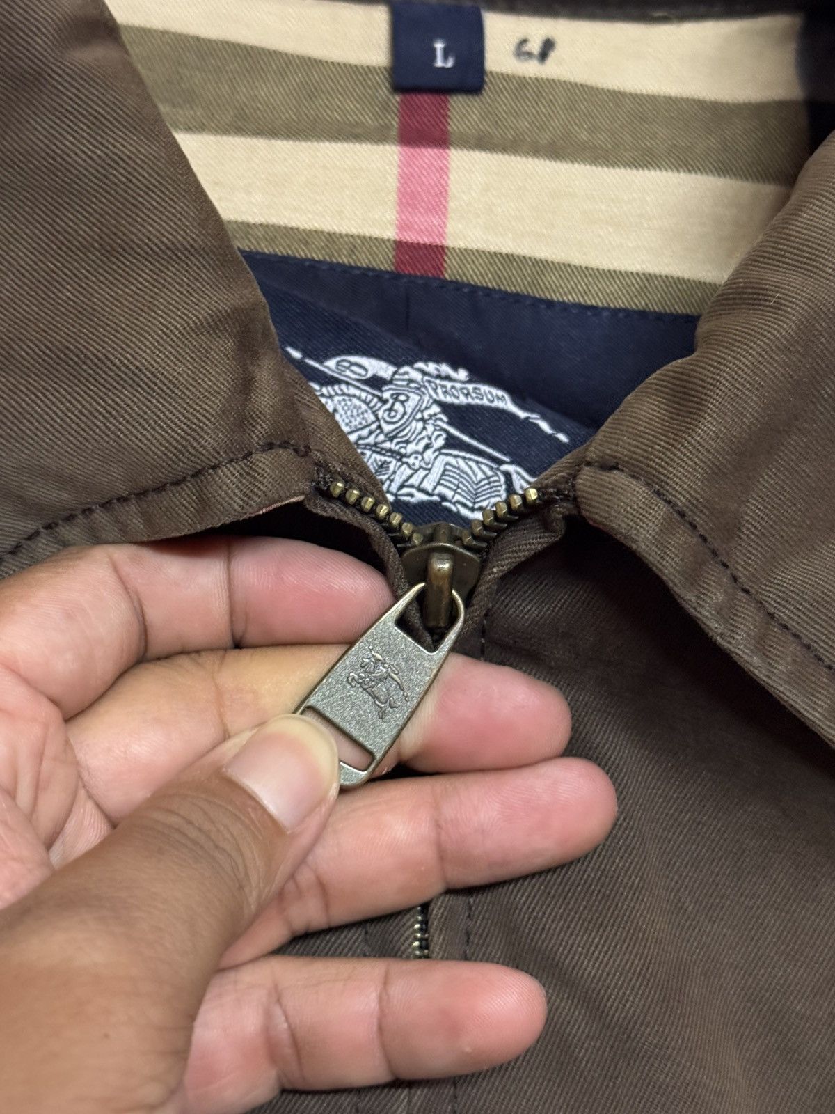 Burberry Burberry Jacket Style Size US L / EU 52-54 / 3 - 4 Thumbnail