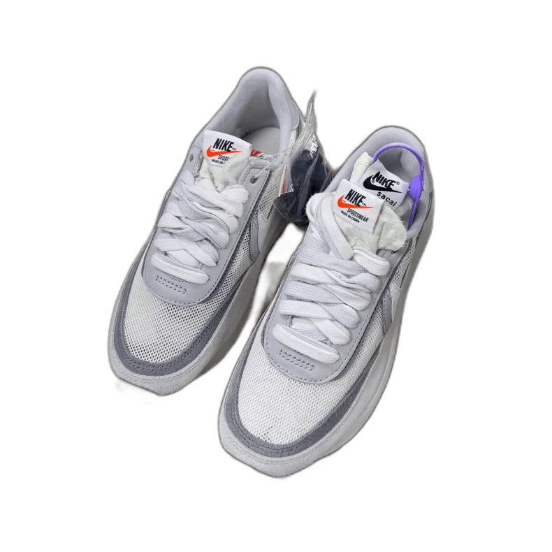 Sacai Sacai x Nike LDWaffle Sneakers in Gray White Size US 10 / EU 43 - 1 Thumbnail