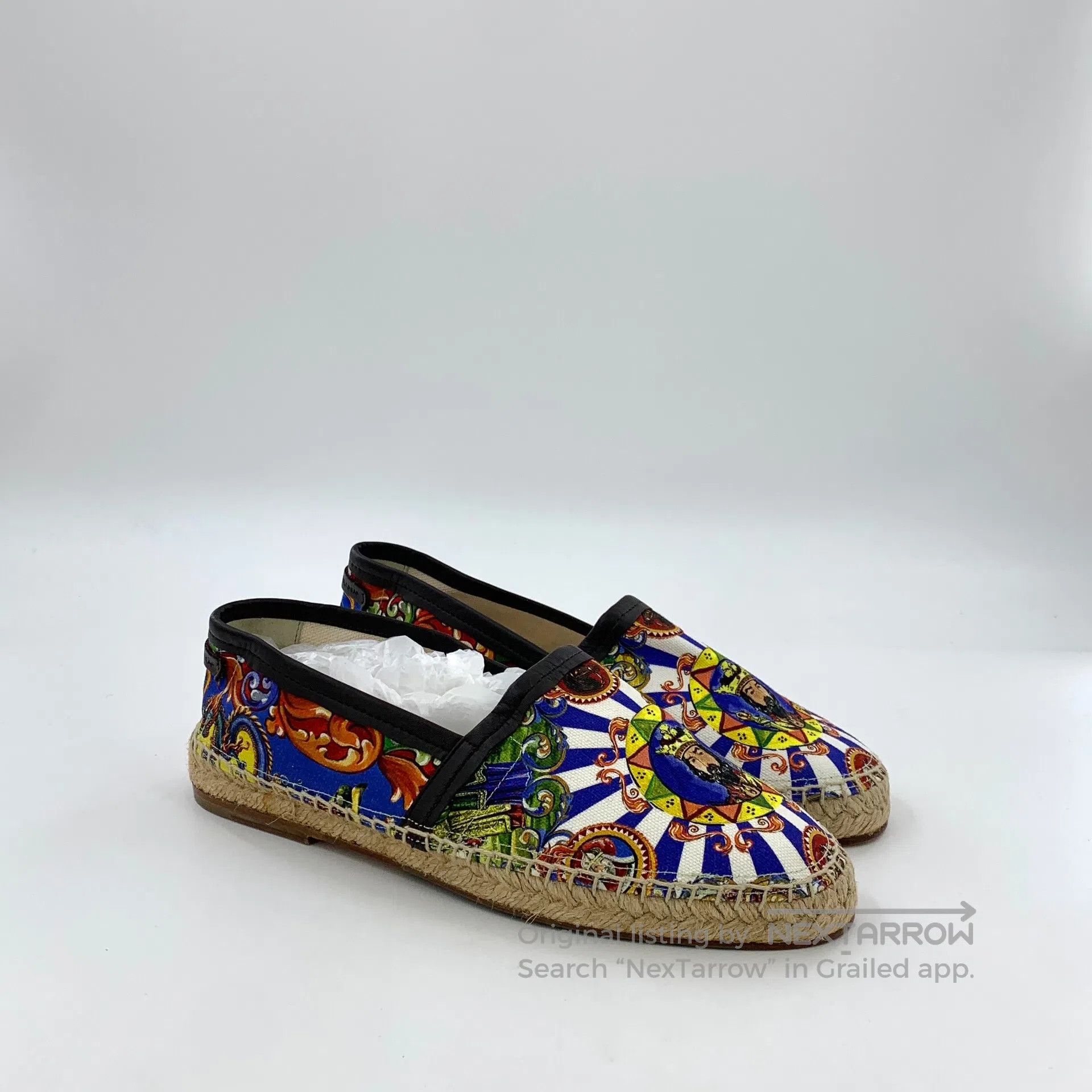 Dolce & Gabbana Dolce Gabbana Colorful King Casual Flat Braided Fisherman Size US 6 / EU 39 - 2 Thumbnail