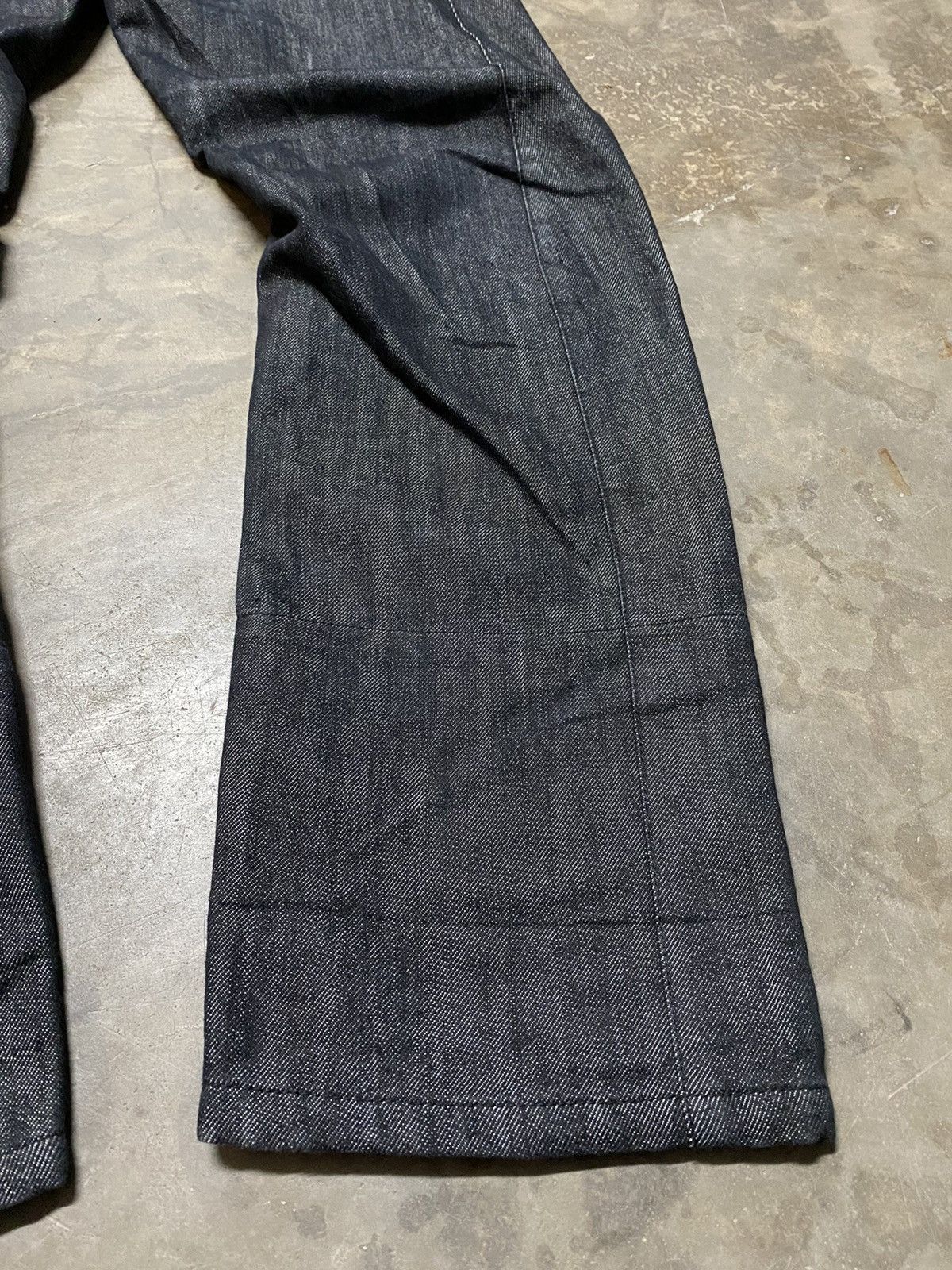 Japanese Brand Flare Jeans Japan Tarnish & Twist Baggy Loose Denim Size US 32 / EU 48 - 3 Thumbnail