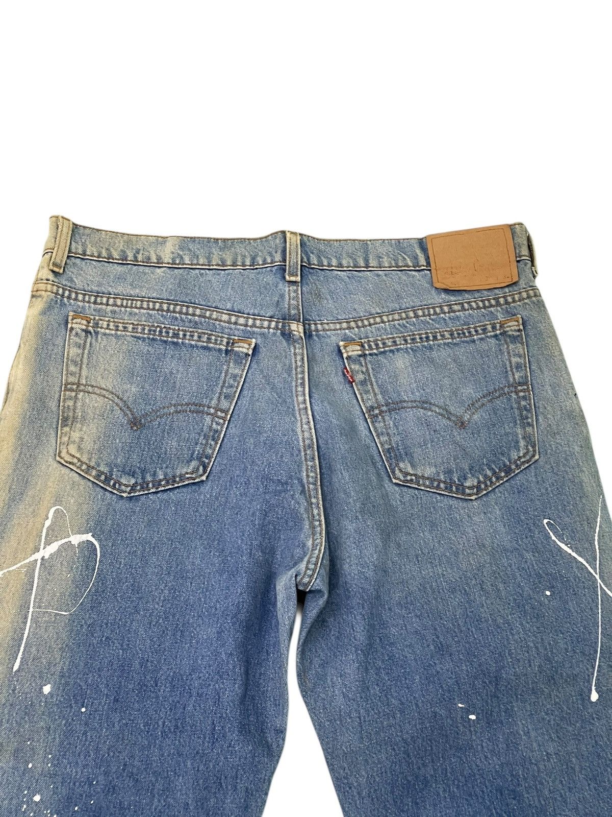 Levi's Vintage Clothing Vtg 1995 Levi’s 515 USA Faded Distress Loose 3🟦8 Size US 36 / EU 52 - 14 Thumbnail