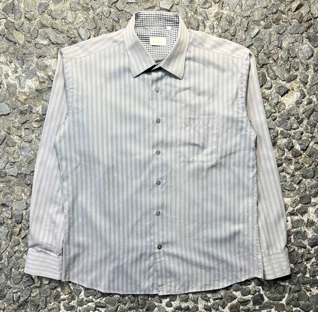 Brioni Brioni - Stripe Cotton Shirt Size US XL / EU 56 / 4 - 1 Thumbnail