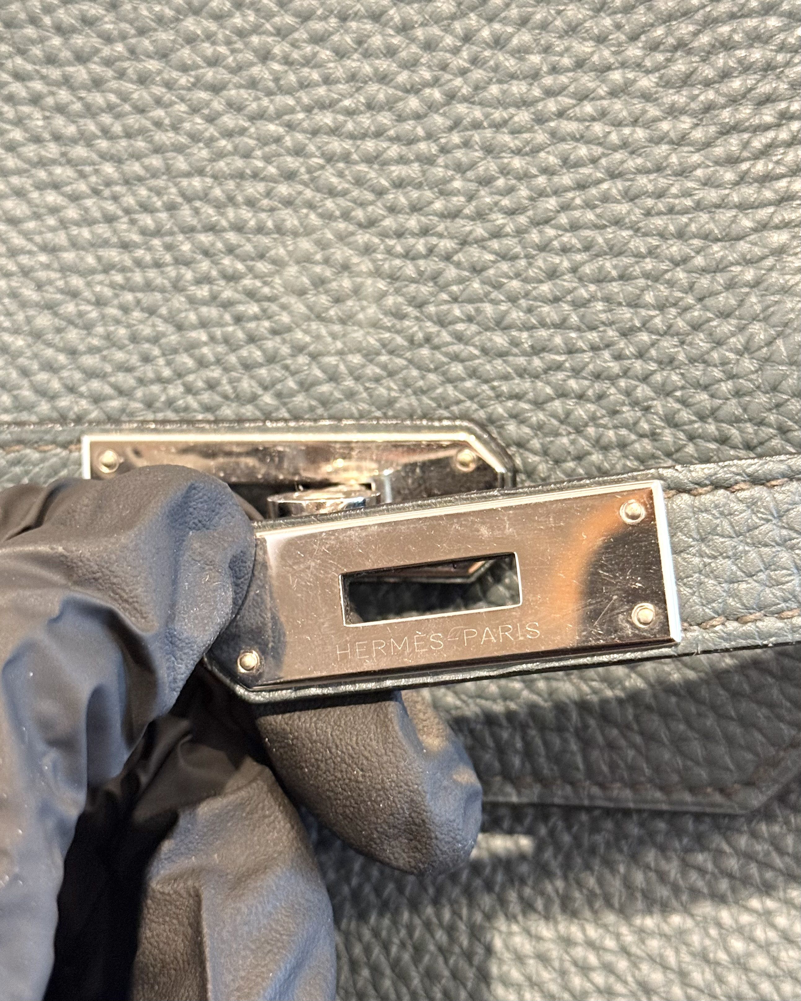 Hermes Hermes Bleu Orage Togo Birkin 40 Size ONE SIZE - 5 Thumbnail