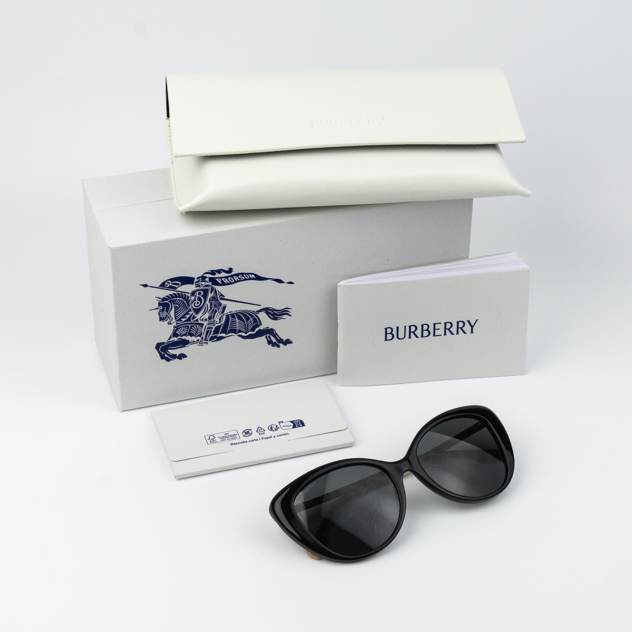 Burberry Burberry Women Sunglasses Cat Eye BE4407 385387 AUTHENTIC Size ONE SIZE - 9 Thumbnail