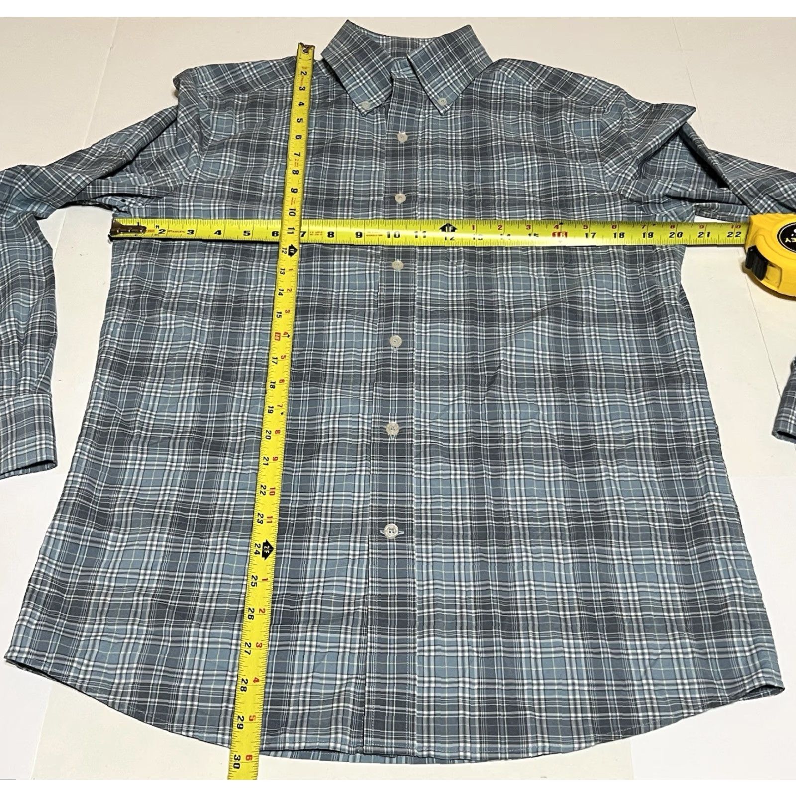 Southern Tide Southern Tide Shirt Men Small Blue Plaid Intercoastal Stretch Button Down Mens Size US S / EU 44-46 / 1 - 4 Thumbnail