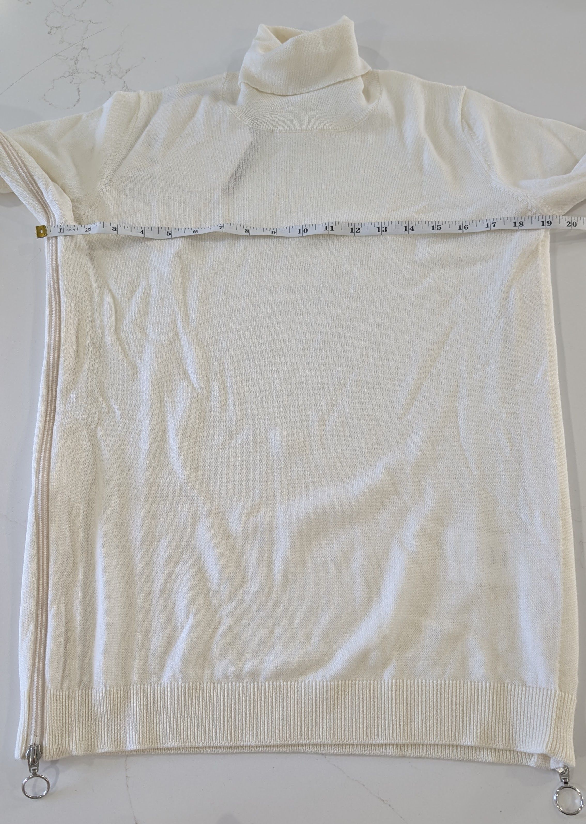 Other SETCHU Zip Knit Turtleneck Sweater Off-White Size 1 S Size US S / EU 44-46 / 1 - 15 Thumbnail