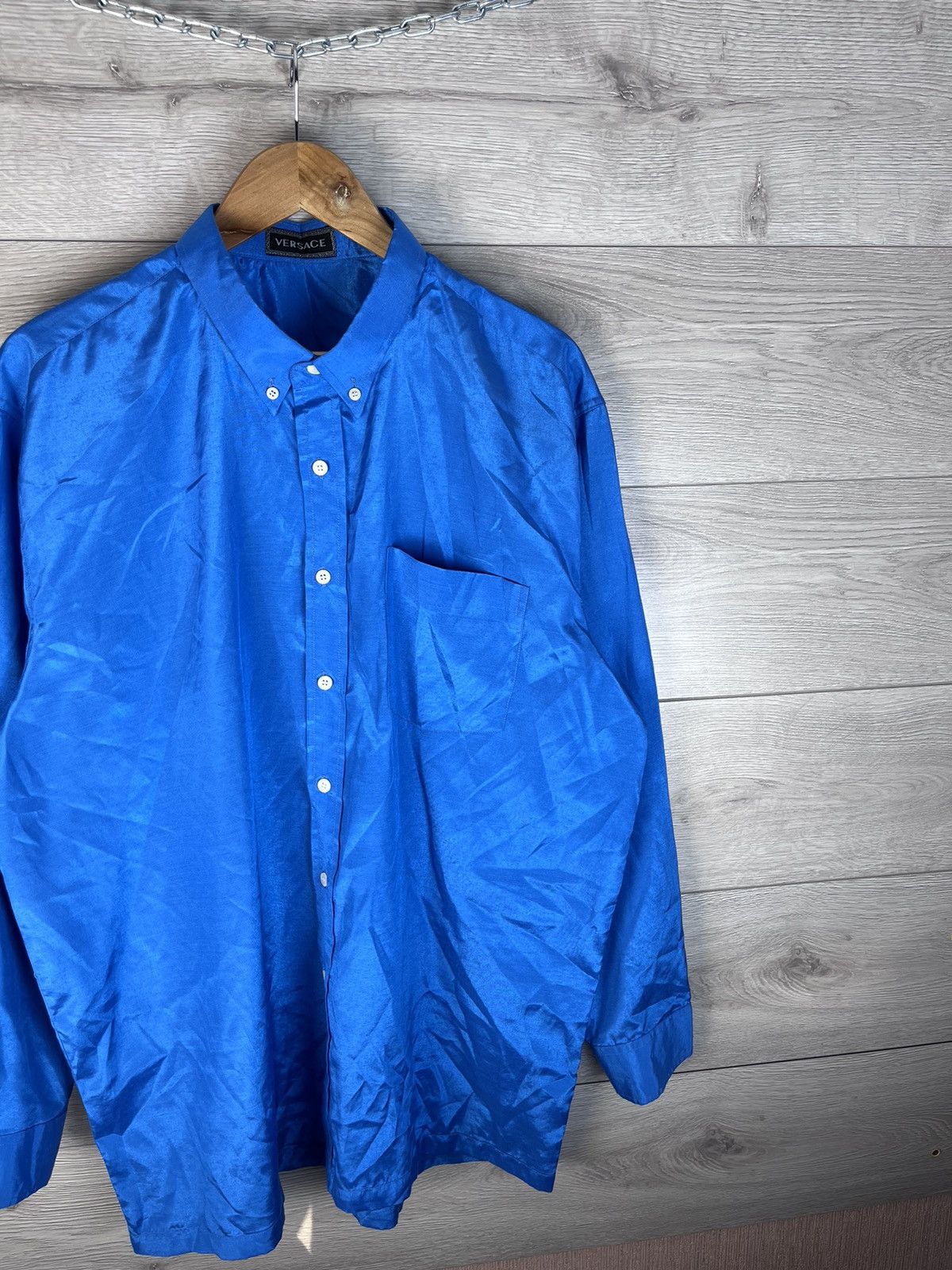 Versace Vintage men’s Button-down shirt Versace size Xl Size US XL / EU 56 / 4 - 3 Thumbnail