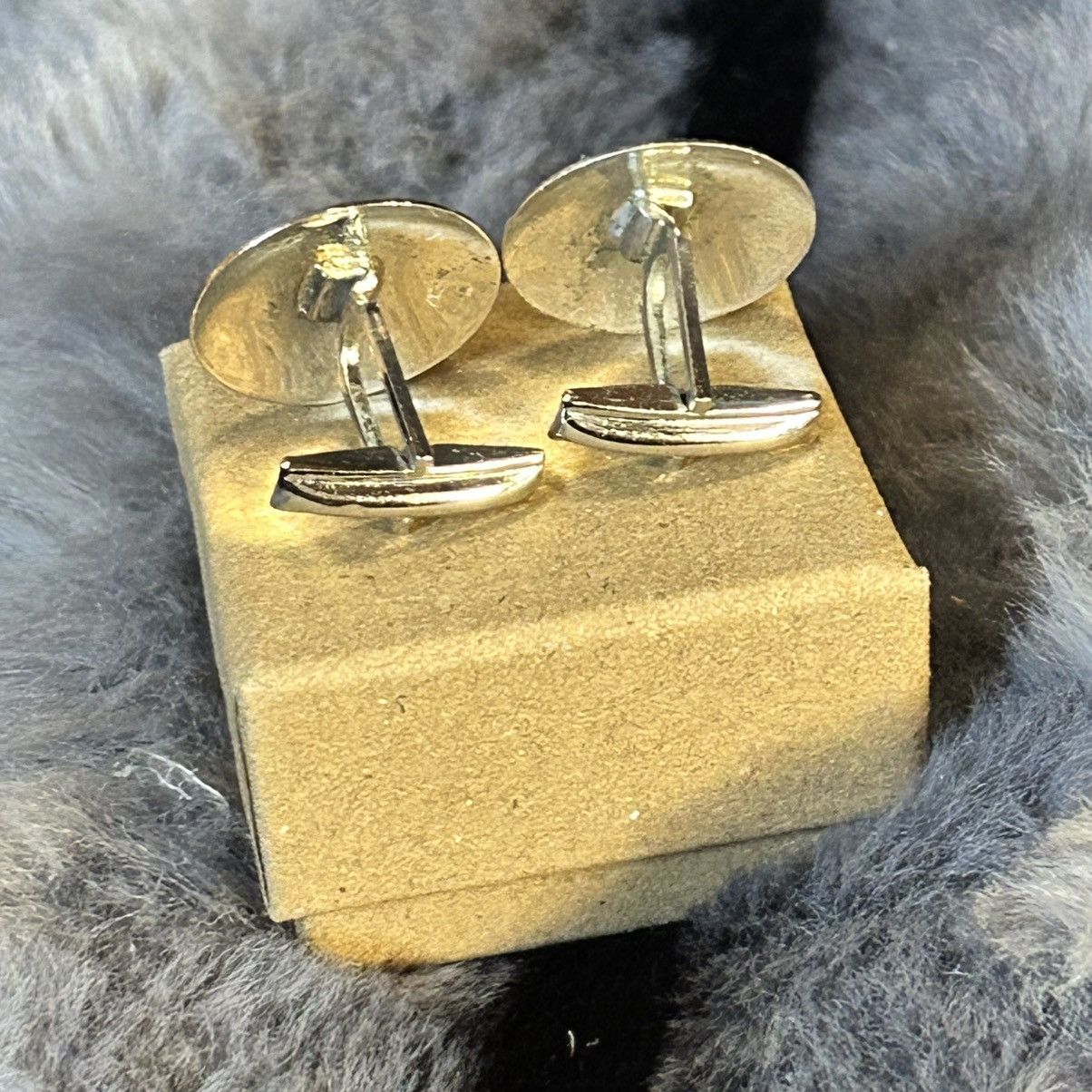 Vintage Gentleman’s Vintage JML Sterling art deco etched cuff links Size ONE SIZE - 3 Thumbnail