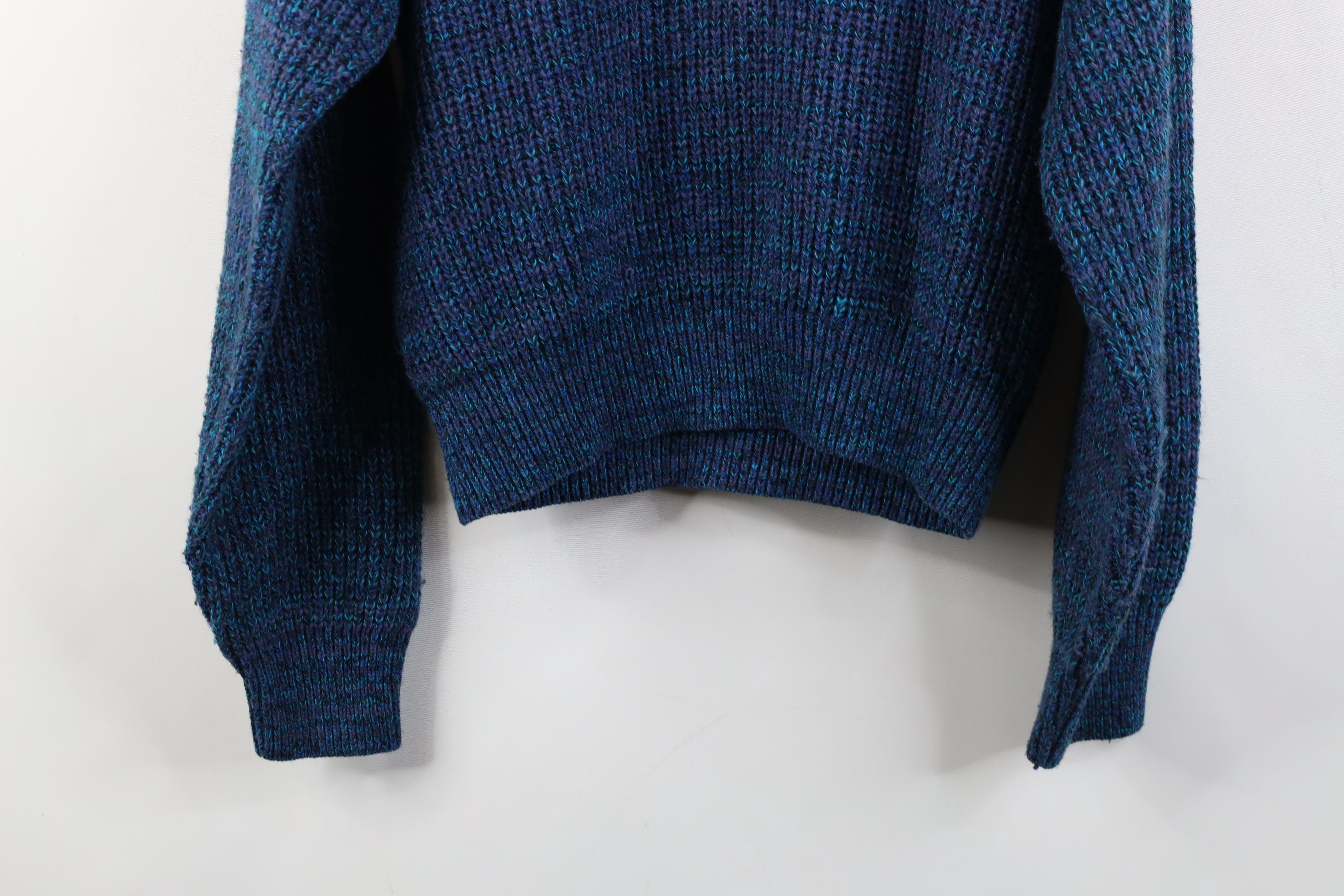 Vintage Vintage 90s Streetwear Ribbed Knit Crewneck Sweater USA Size S / US 4 / IT 40 - 9 Thumbnail