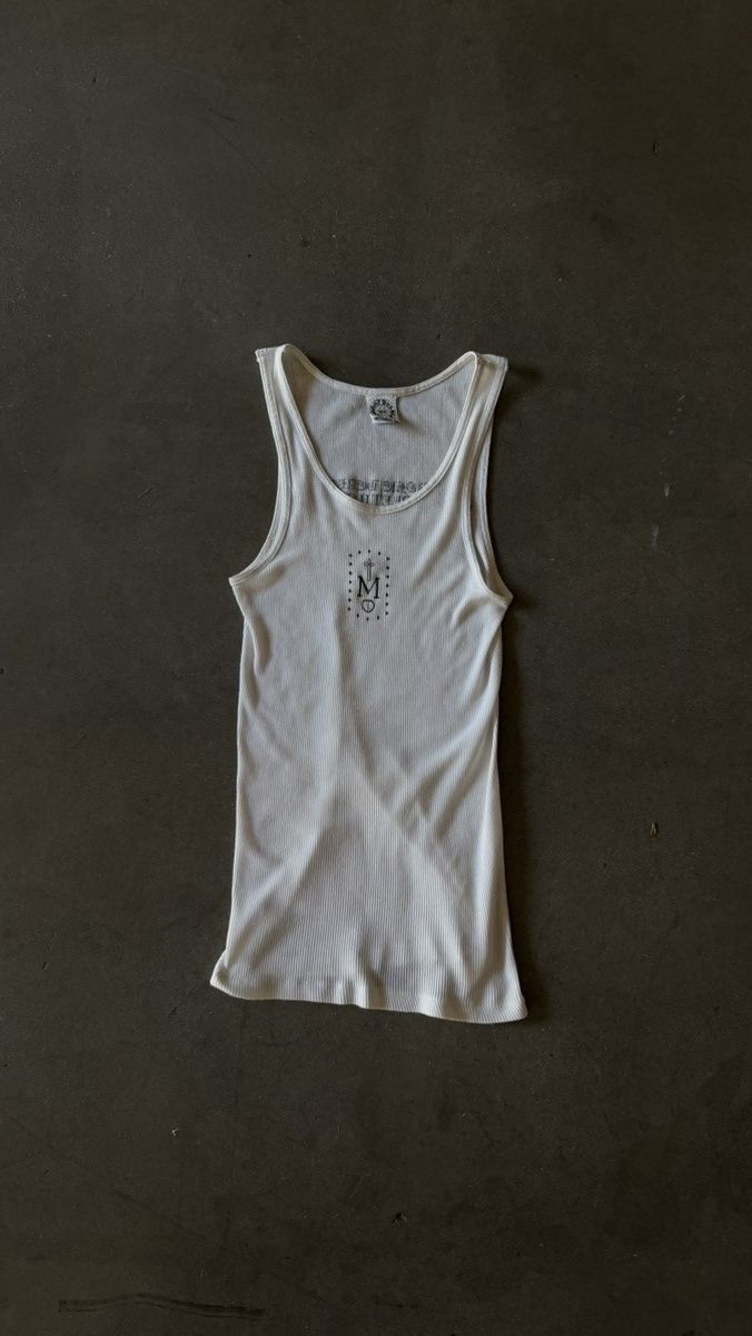 Chrome Hearts Chrome Hearts Mapplethorpe Tank Top White Size US S / EU 44-46 / 1 - 1 Thumbnail