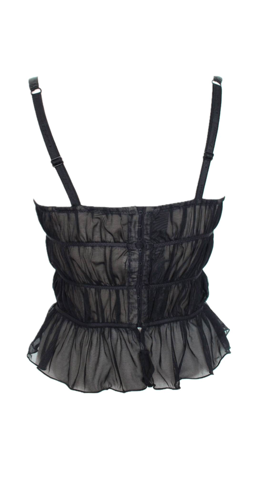 Chantal Thomass Chantal Thomass archive sheer ruffle bustier 2006 Size ONE SIZE - 4 Thumbnail