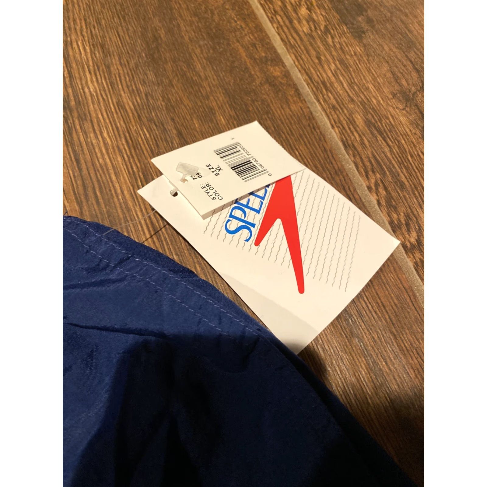 Speedo VINTAGE Speedo Mens XL Blue Swim Trunks Lifeguard Surf Nylon Trunks NWT Size US 36 / EU 52 - 4 Thumbnail