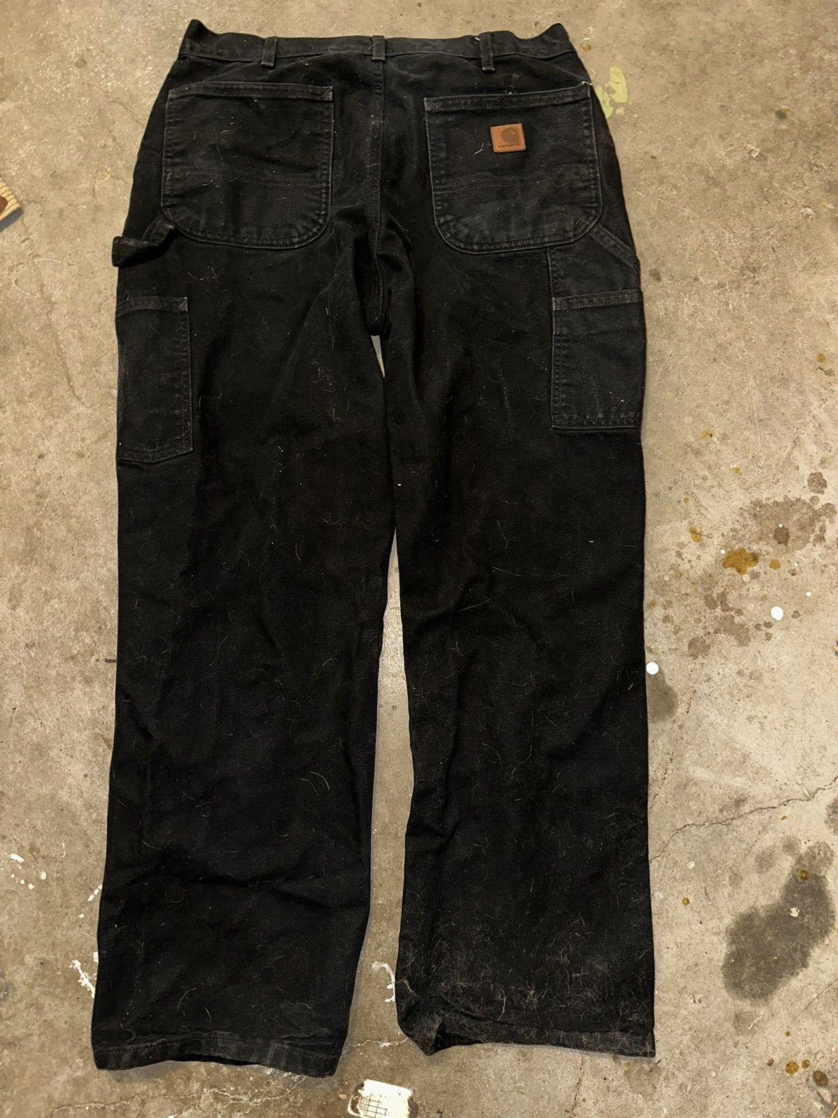 Carhartt Carhartt Distressed Workwear Pants Dungarees Grail Size US 34 / EU 50 - 2 Thumbnail