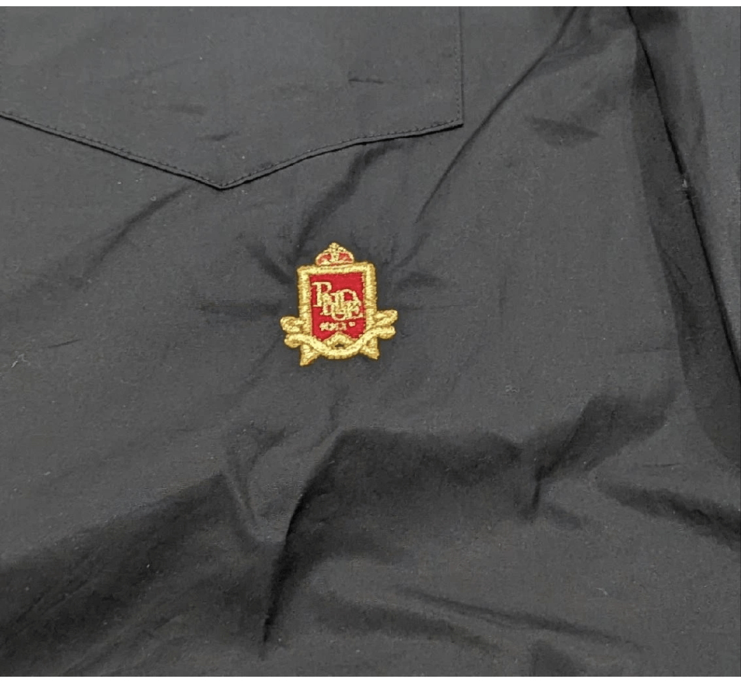 Rhude RHUDE Crest Oversized LS Button Up Shirt Black M Size US M / EU 48-50 / 2 - 3 Thumbnail