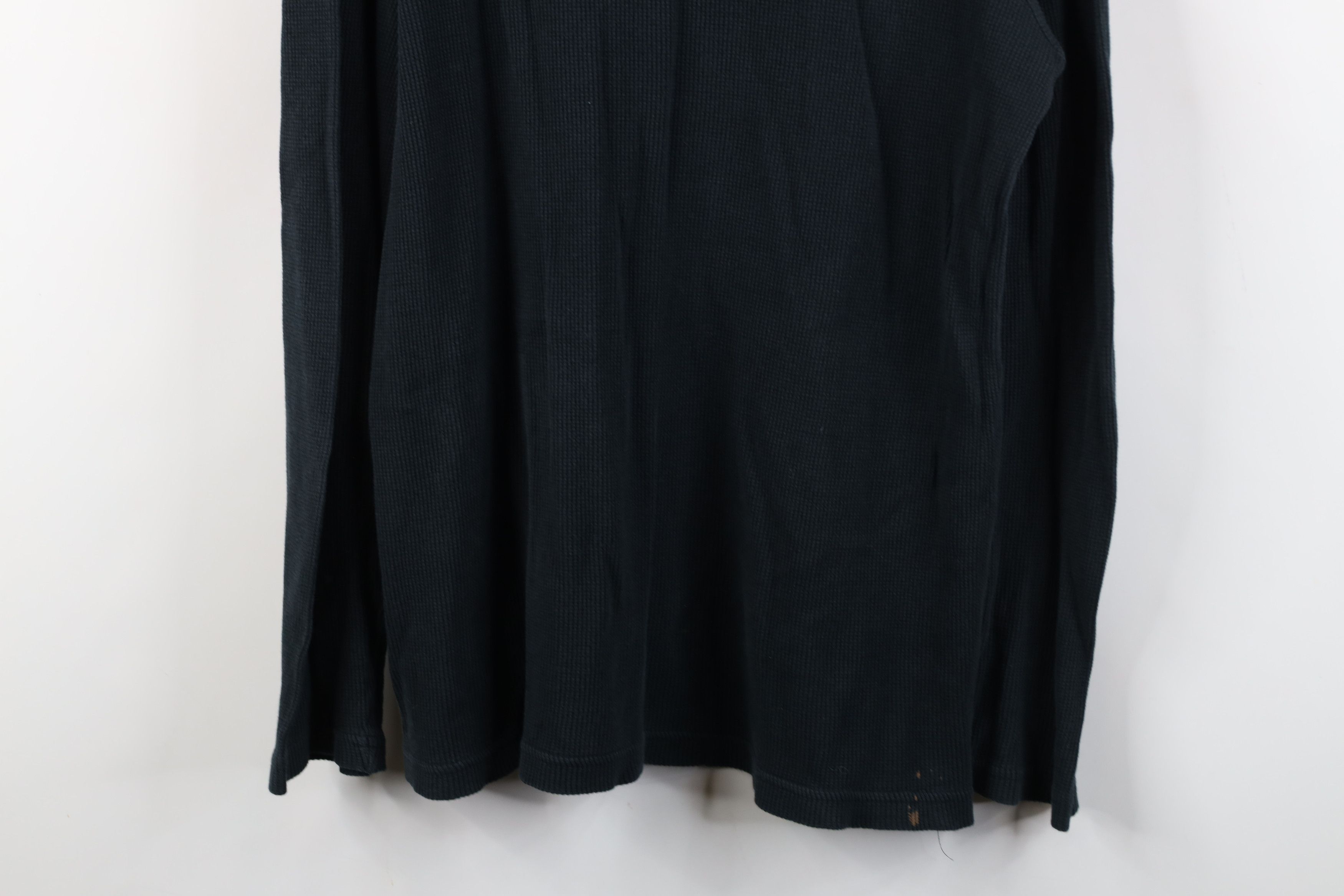 Lacoste Vintage Y2K Lacoste Croc Logo Thermal Waffle Knit T-Shirt Size US XL / EU 56 / 4 - 3 Thumbnail