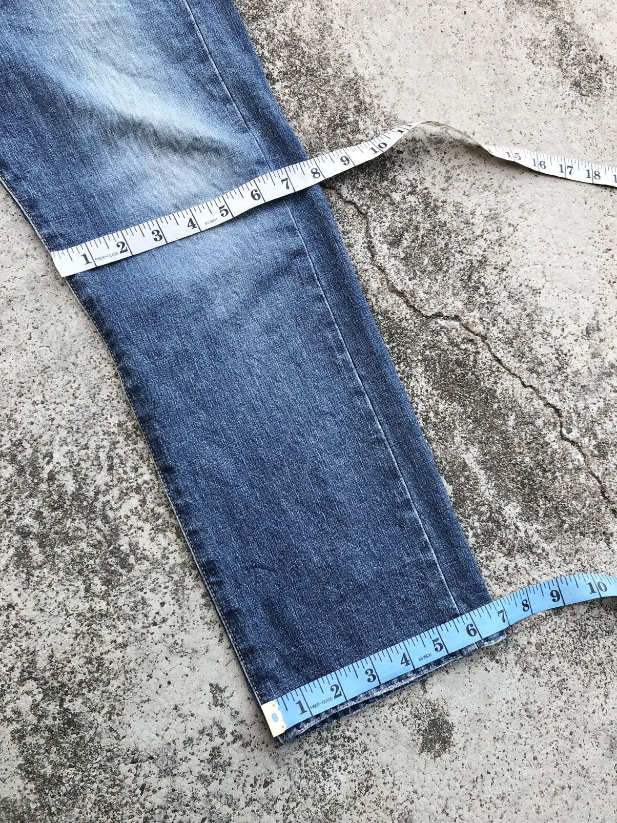 CABANE de ZUCCa WASHED BLUE DENIM Size US 30 / EU 46 - 11 Thumbnail