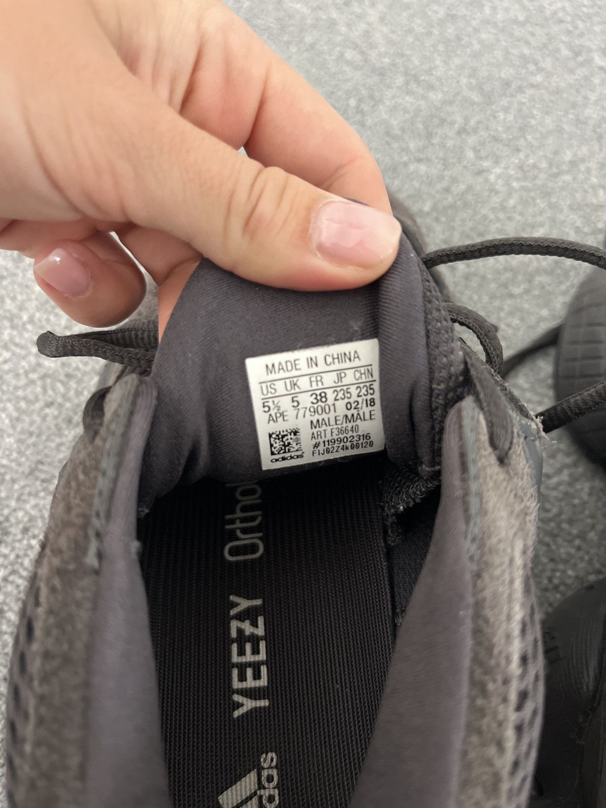Yeezy 500 Granite