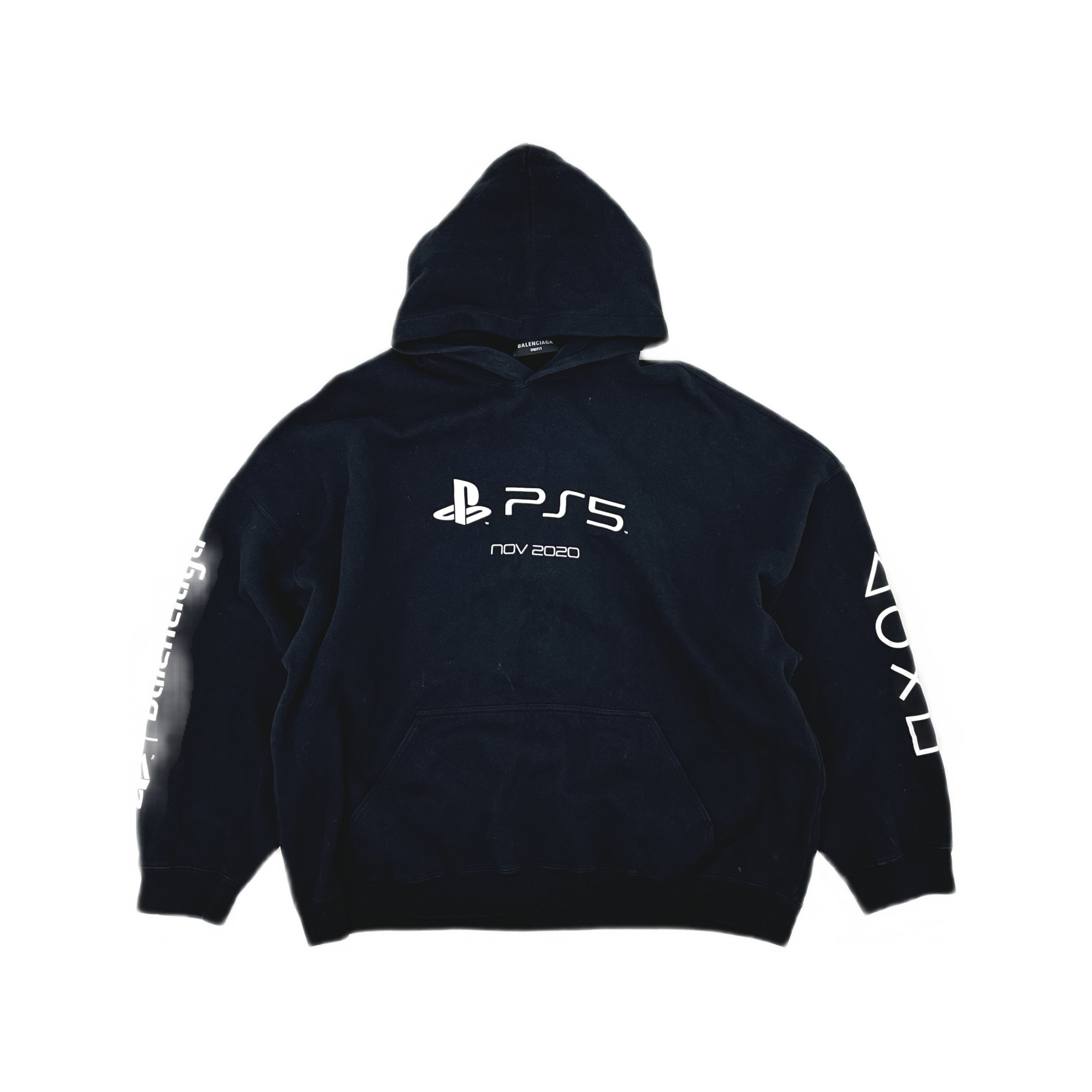Balenciaga × Gap × Kanye West YGEBB Yeezy Gap Logo Shrunken Hoodie