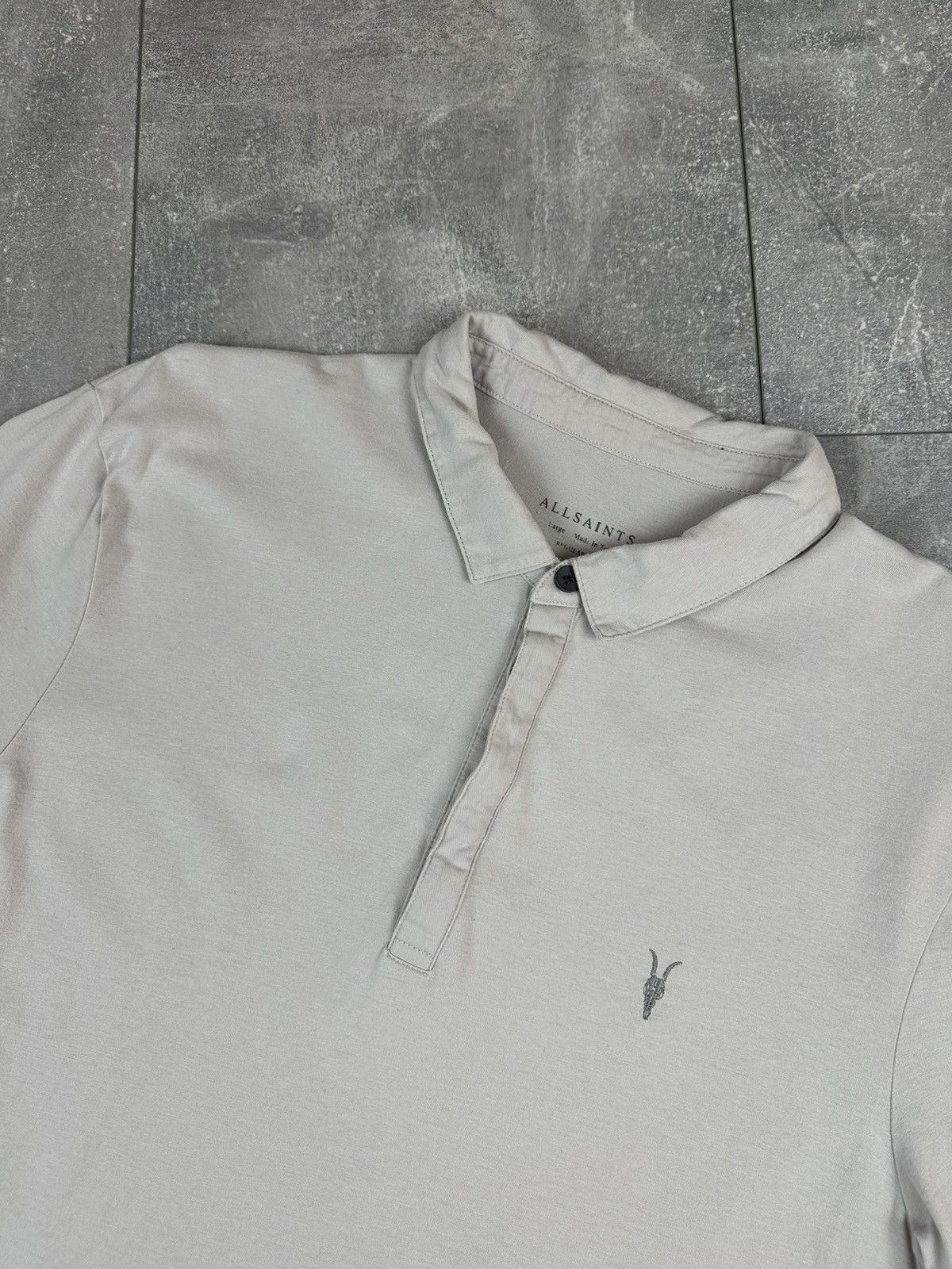 Allsaints Allsaints Japanese Small Logo Luxury Polo Small Logo Size US L / EU 52-54 / 3 - 3 Thumbnail