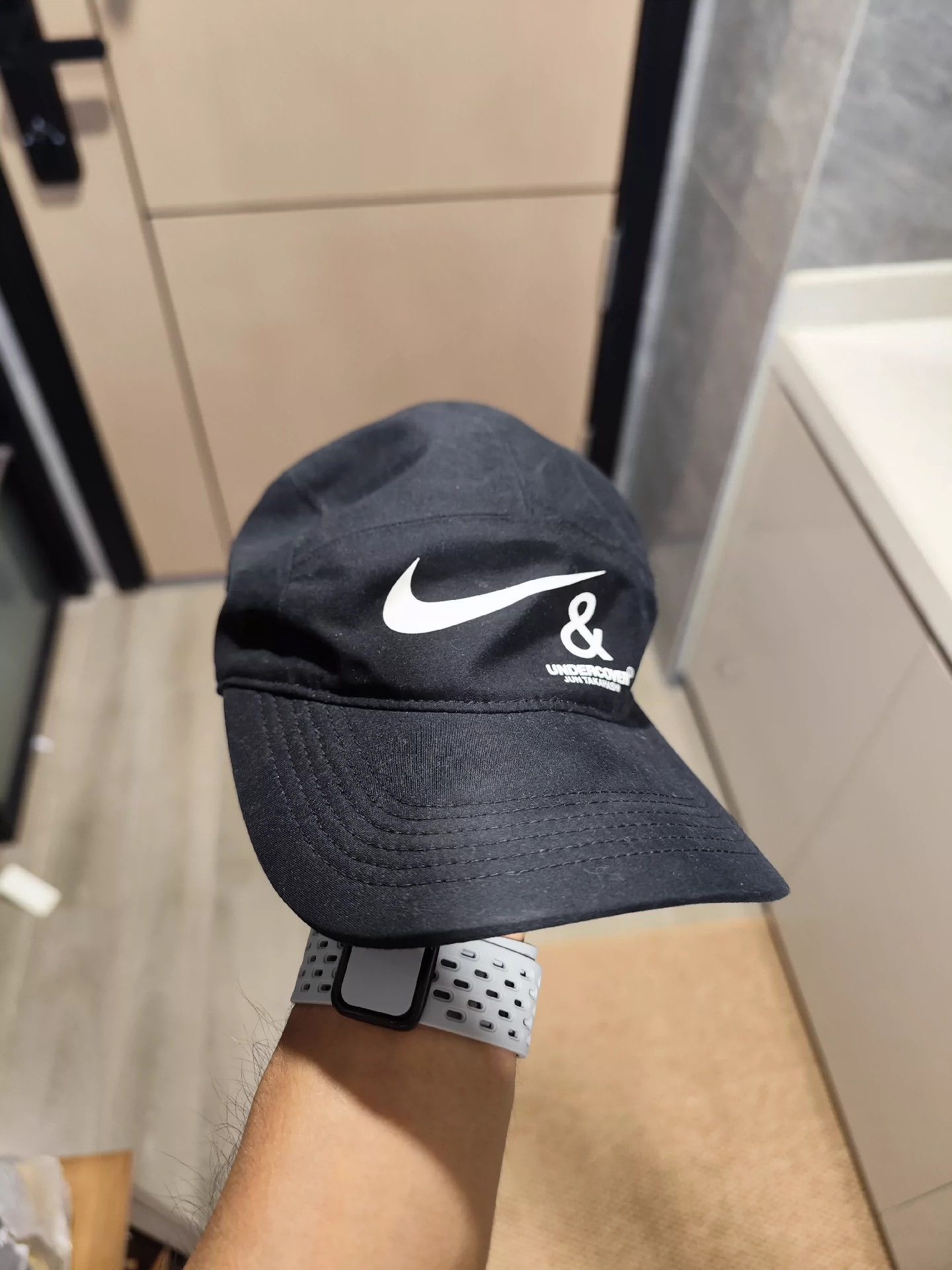 NIKE × UNDERCOVER GYAKUSOU UC Radar Cap Nike Black Undercover Edition Gyakusou Cap Nike
