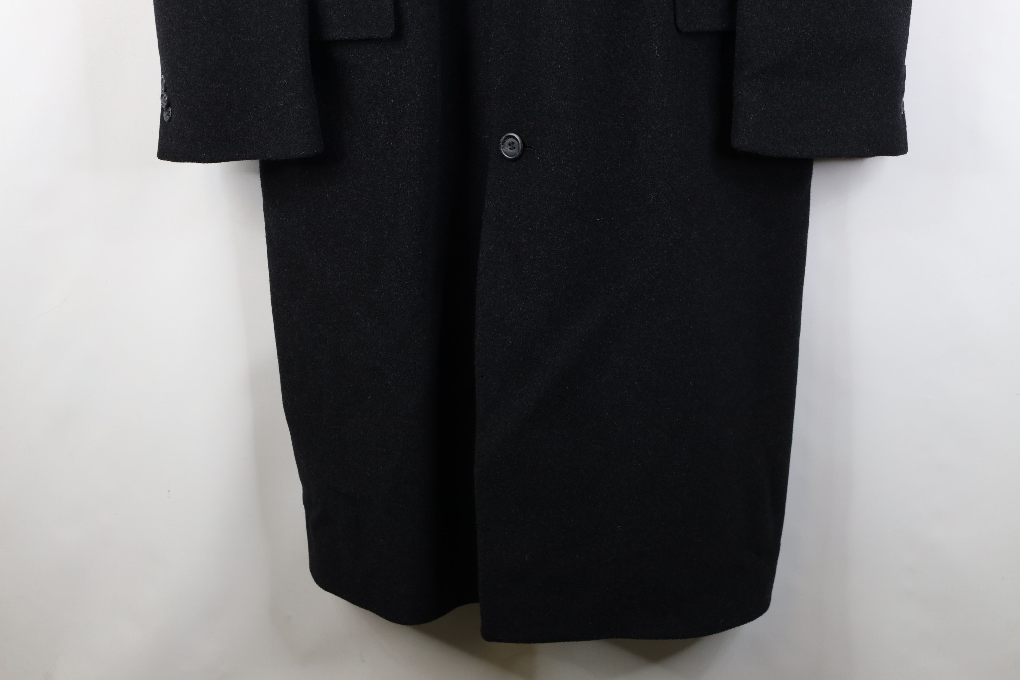 Vintage Vintage 90s Streetwear Overcoat Jacket Charcoal Gray Size US XXL / EU 58 / 5 - 4 Thumbnail
