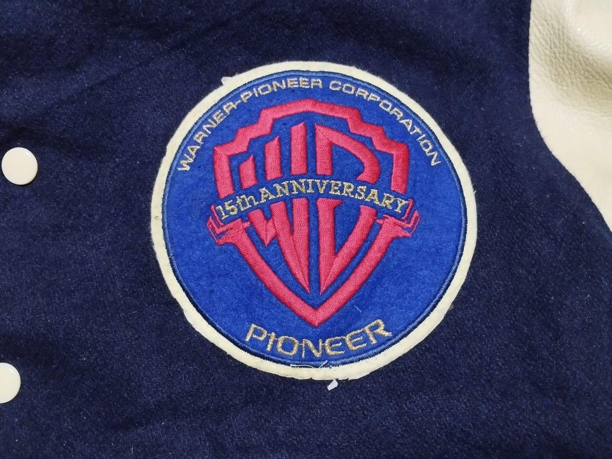 Vintage × Warner Bros 🔥VTG WARNER BROS WOOL/LEATHER VARSITY JACKETS Size US M / EU 48-50 / 2 - 3 Thumbnail