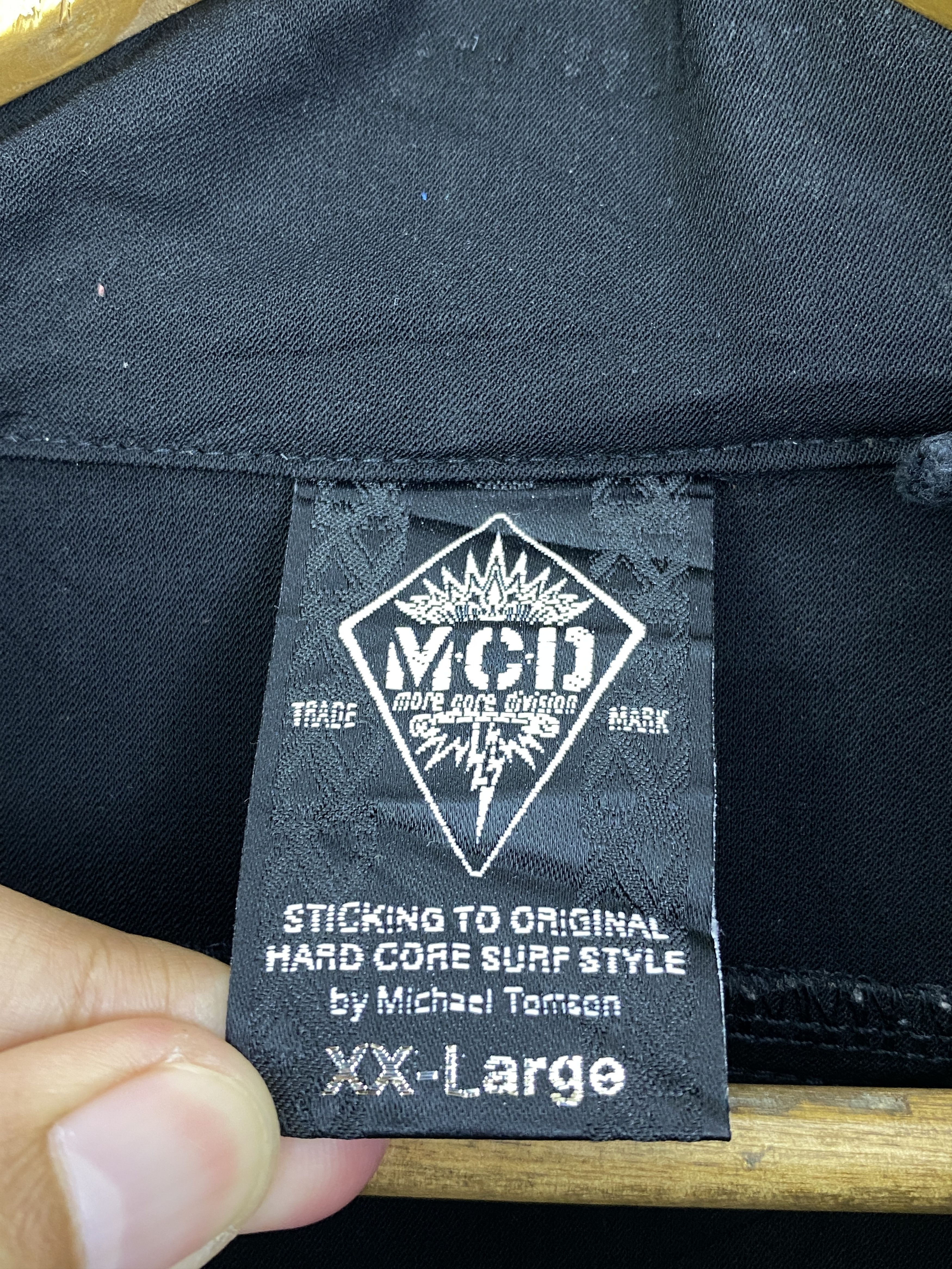 Japanese Brand Vintage MCD Mon Cao Dunsson Full-zip Jersey Jacket JA0241 Size US XXL / EU 58 / 5 - 5 Thumbnail