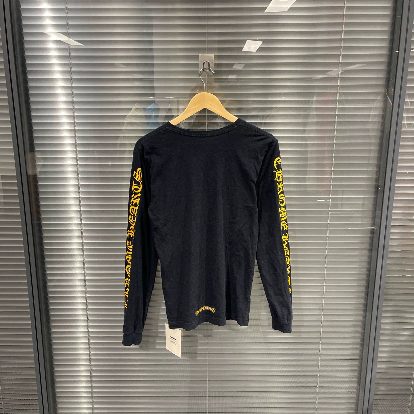 Chrome Hearts Chrome Hearts Yellow Sword Sanskrit LS S 95New Flaw Size US S / EU 44-46 / 1 - 2 Thumbnail