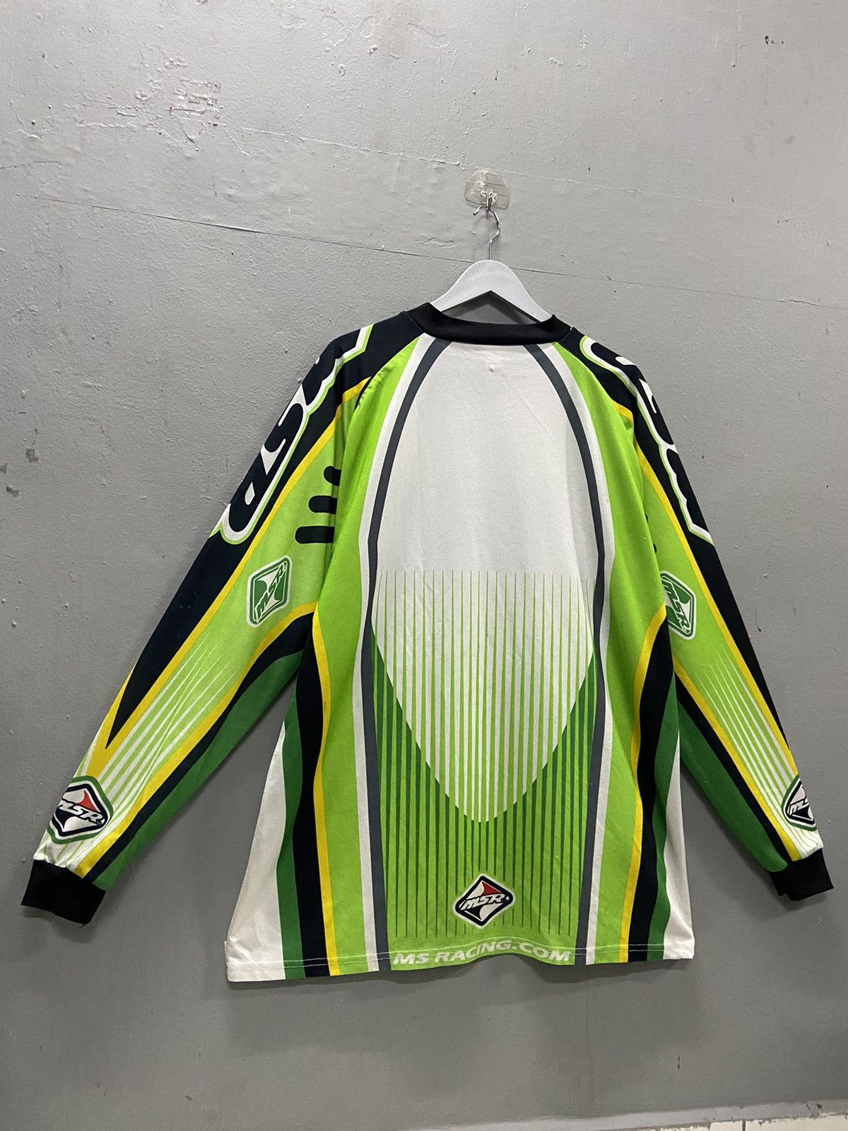 Vintage VINTAGE MSR RACING MOTOCROSS LONG SLEEVE JERSEY Size US XL / EU 56 / 4 - 2 Thumbnail