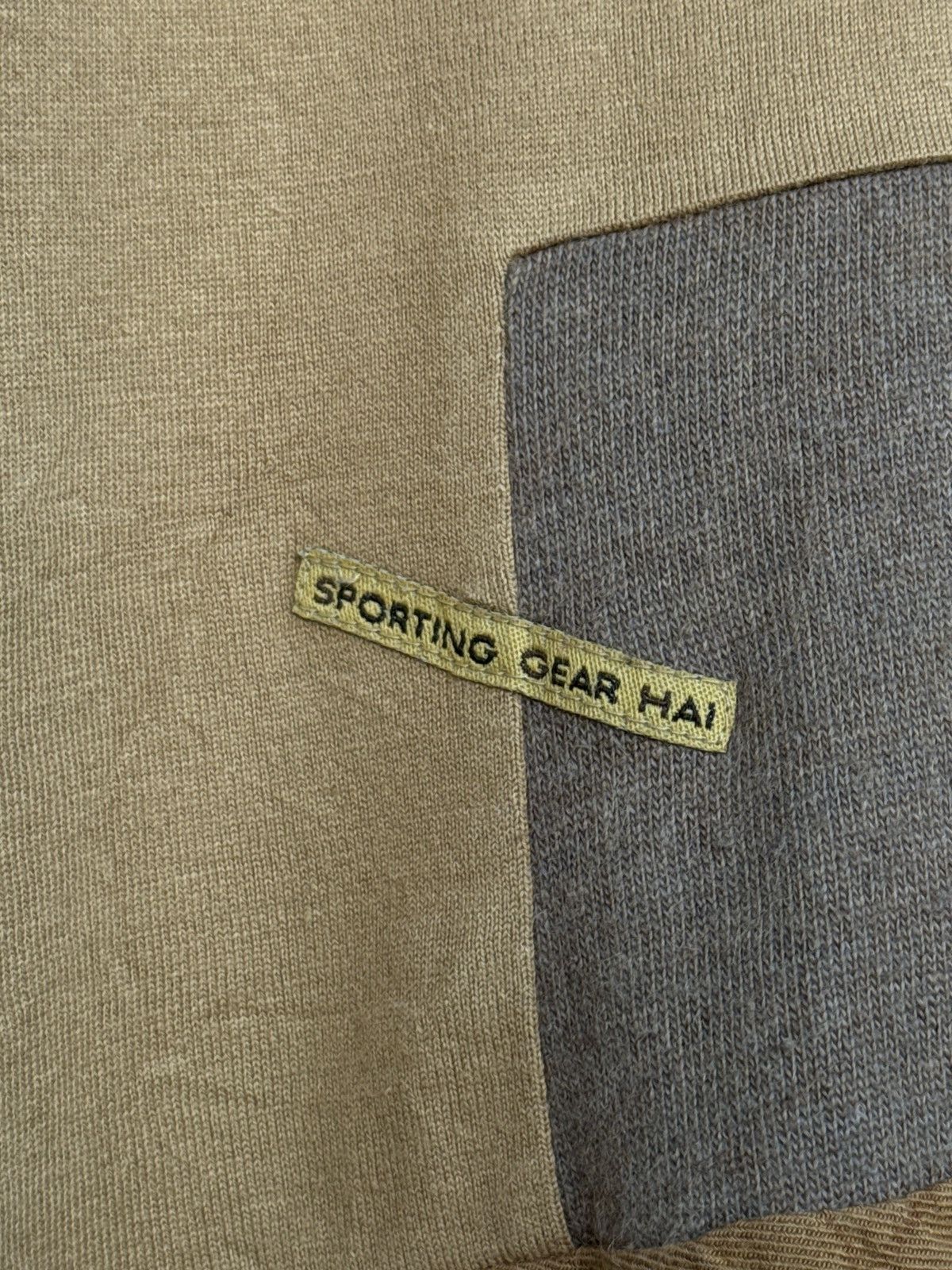 Hai Sporting Gear × Issey Miyake Vintage Issey Miyake Hai Sporting Gear Button Crewneck Size US M / EU 48-50 / 2 - 7 Thumbnail