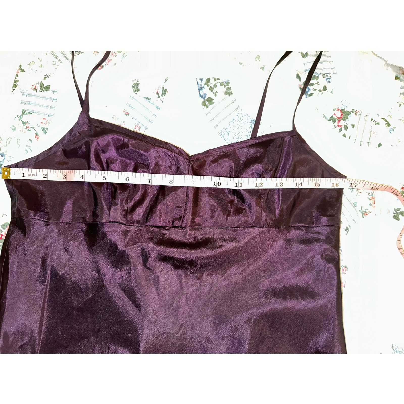Nanette Lepore NANETTE LEPORE PURPLE SILK SLIPDRESS 4 Size S / US 4 / IT 40 - 6 Thumbnail
