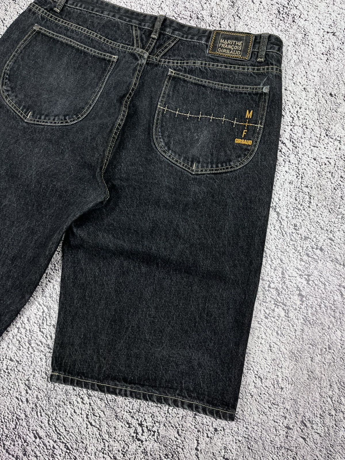 Marithe + Francois Girbaud Vintage 90s Marithe Francois Girbaud Baggy Shorts 38 Size US 38 / EU 54 - 11 Thumbnail