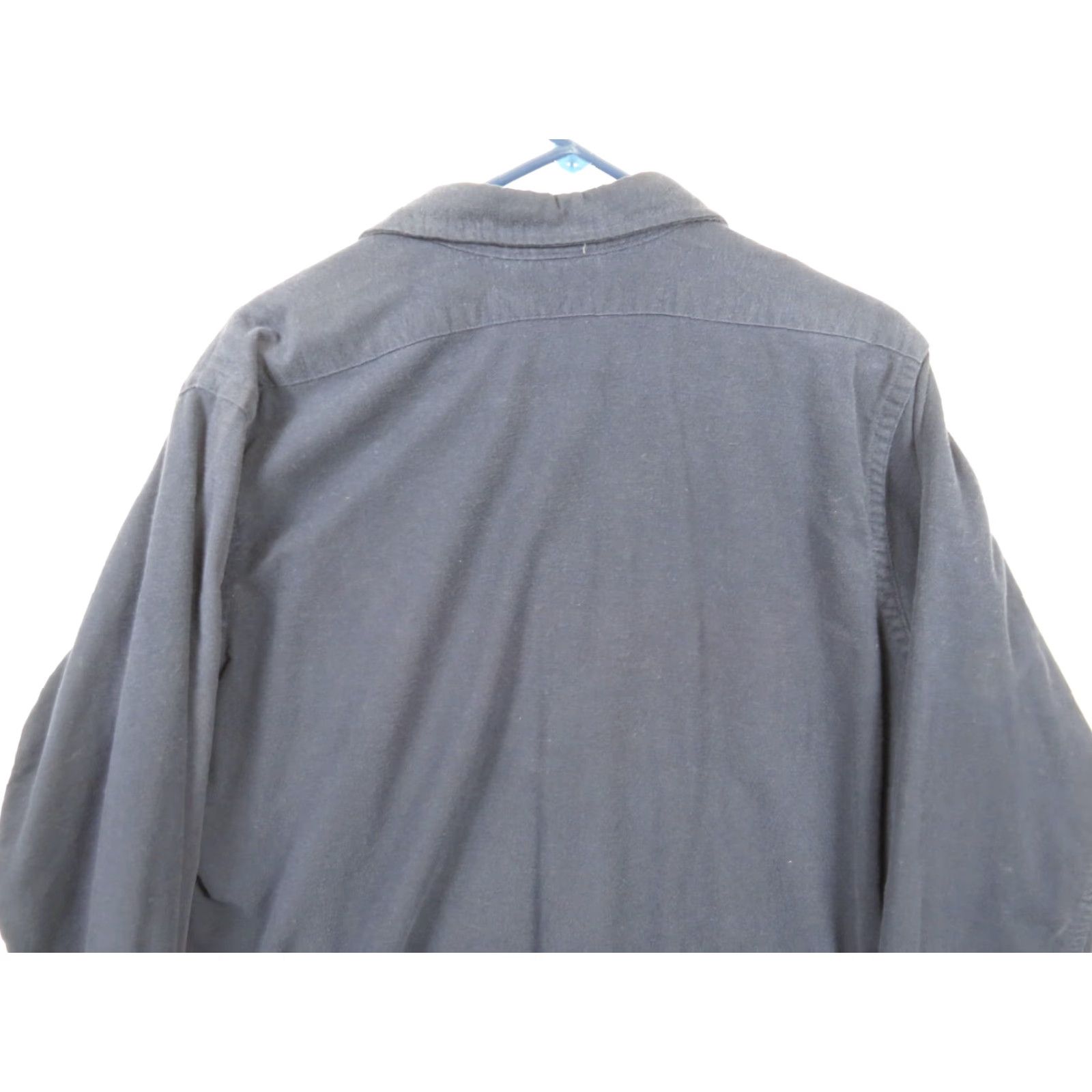 Vintage VINTAGE L.L. Bean Shirt 20 Regular Blue Chamois Cloth Button Up Long Sleeve Mens Size US XXL / EU 58 / 5 - 7 Thumbnail