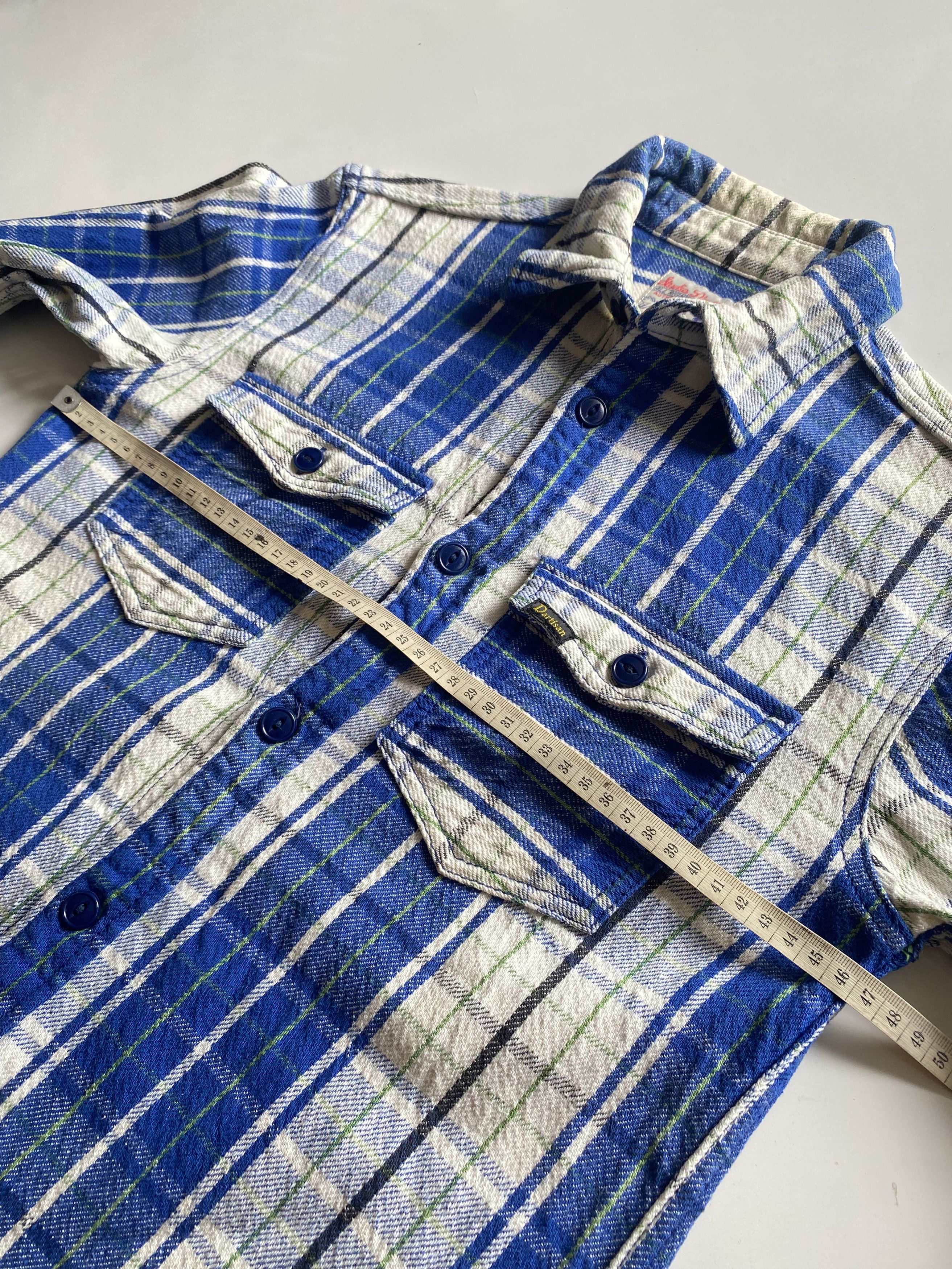 Japanese Brand × Studio D'Artisan × Vintage 24H DELETED 💥 Studio D'Artisan Flannel Shirt Size US M / EU 48-50 / 2 - 3 Thumbnail