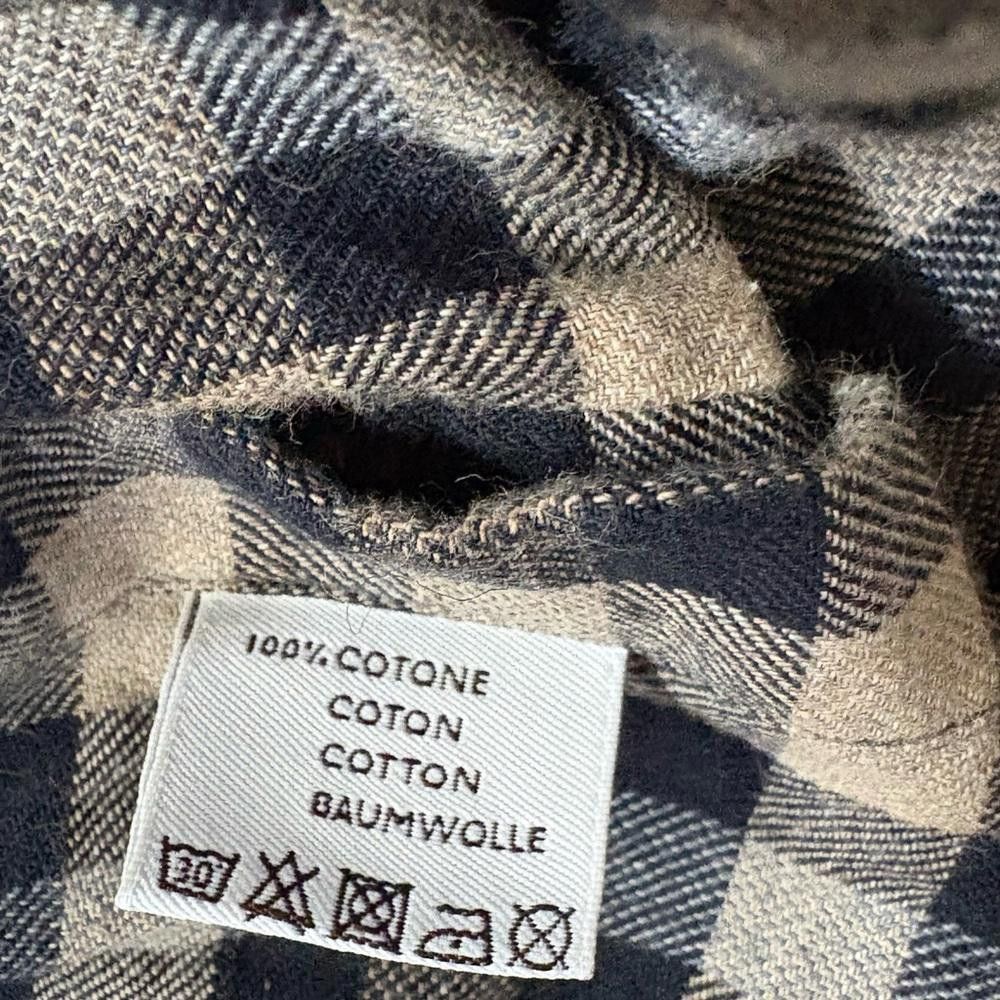Canali Canali Made in Italy Cotton Checkered Shirt Size M Size US M / EU 48-50 / 2 - 9 Thumbnail