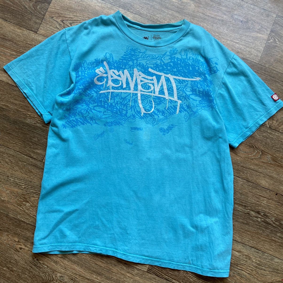 Element ‼️Rare‼️ Vintage Adult Y2K Element SK8 T-shirt Size US L / EU 52-54 / 3 - 1 Thumbnail